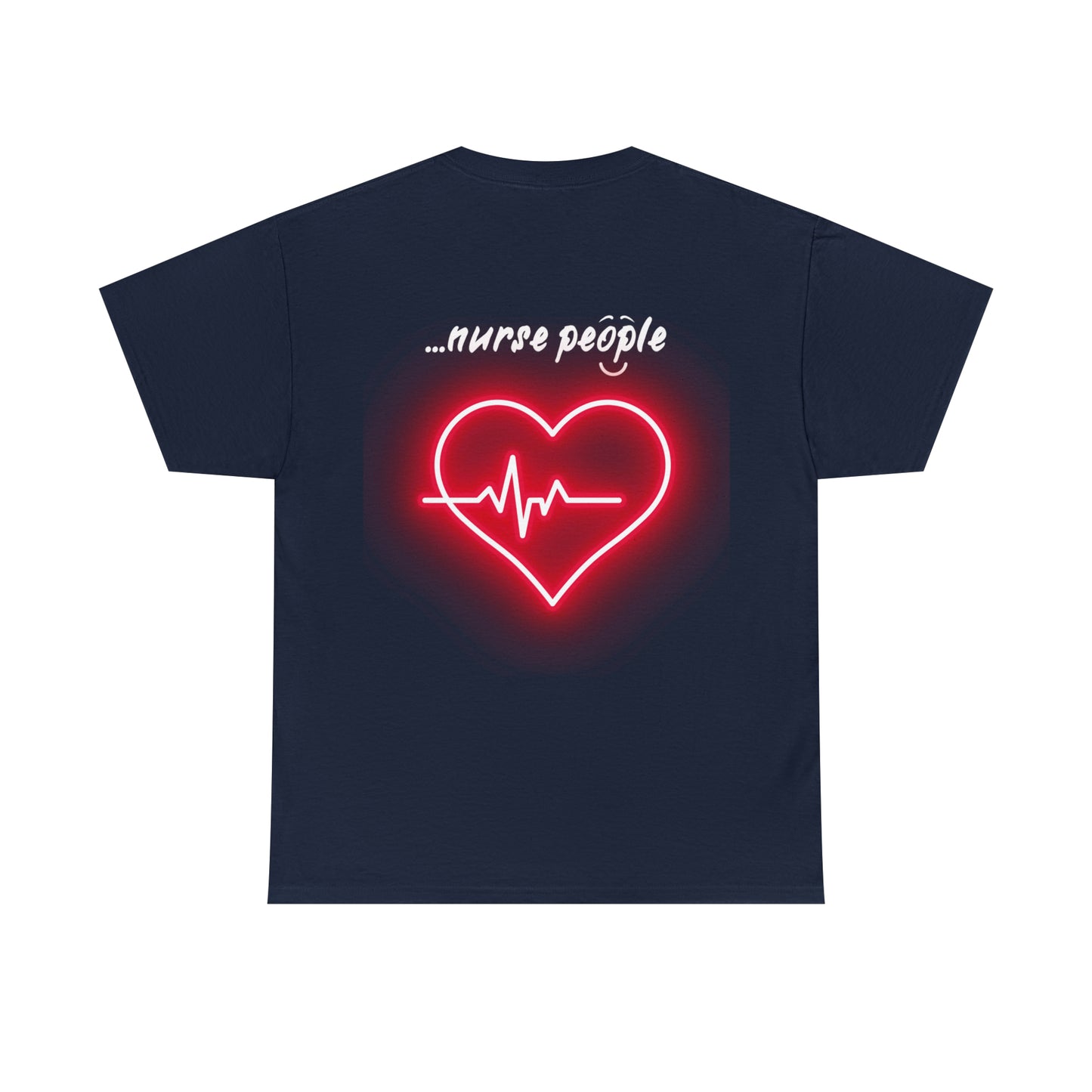 'i am...nurse people' Unisex Heavy Cotton Tee