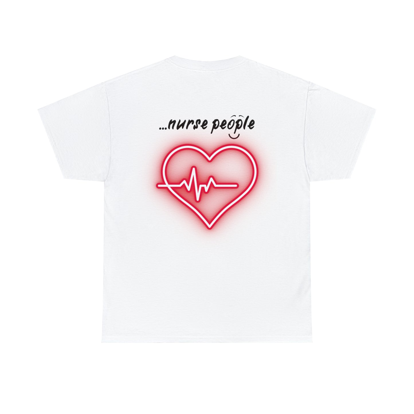 'i am...nurse people' Unisex Heavy Cotton Tee