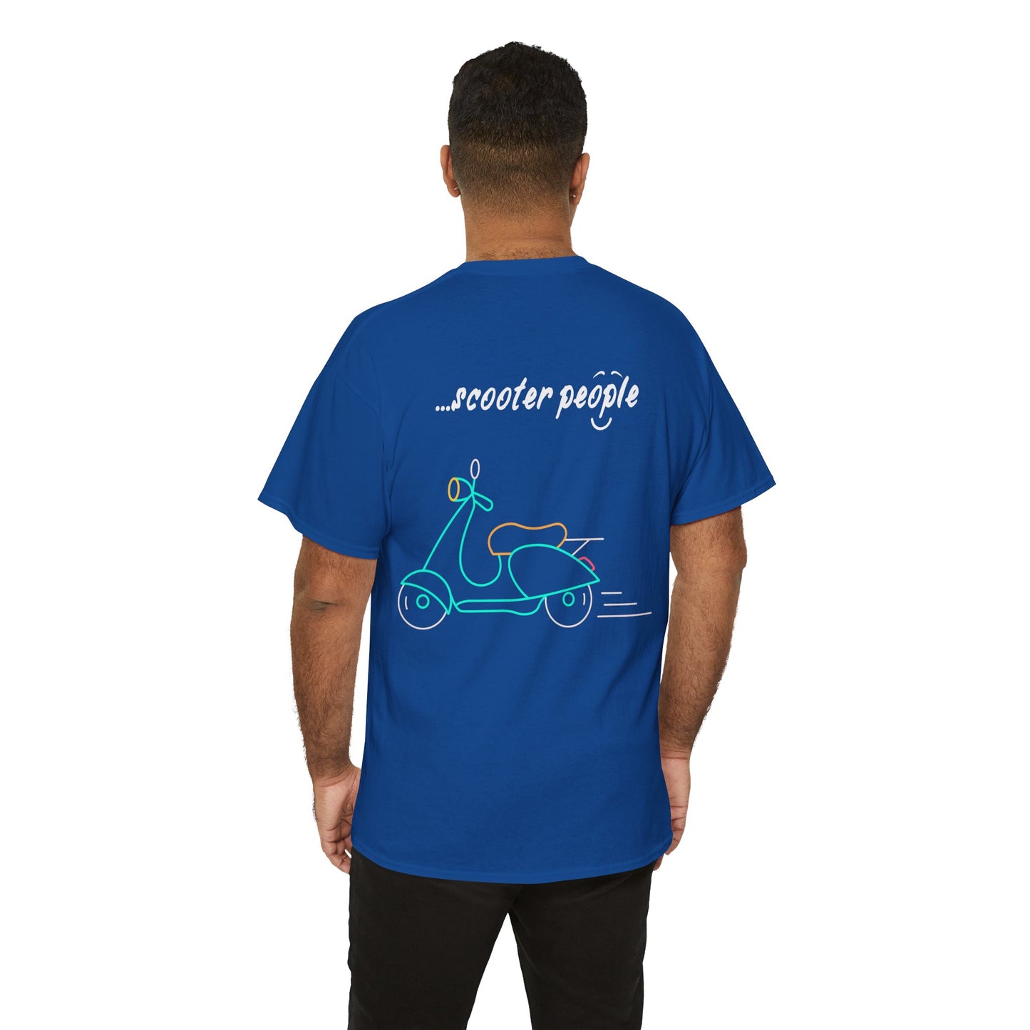 'i am...scooter people part 2" Unisex Heavy Cotton Tee
