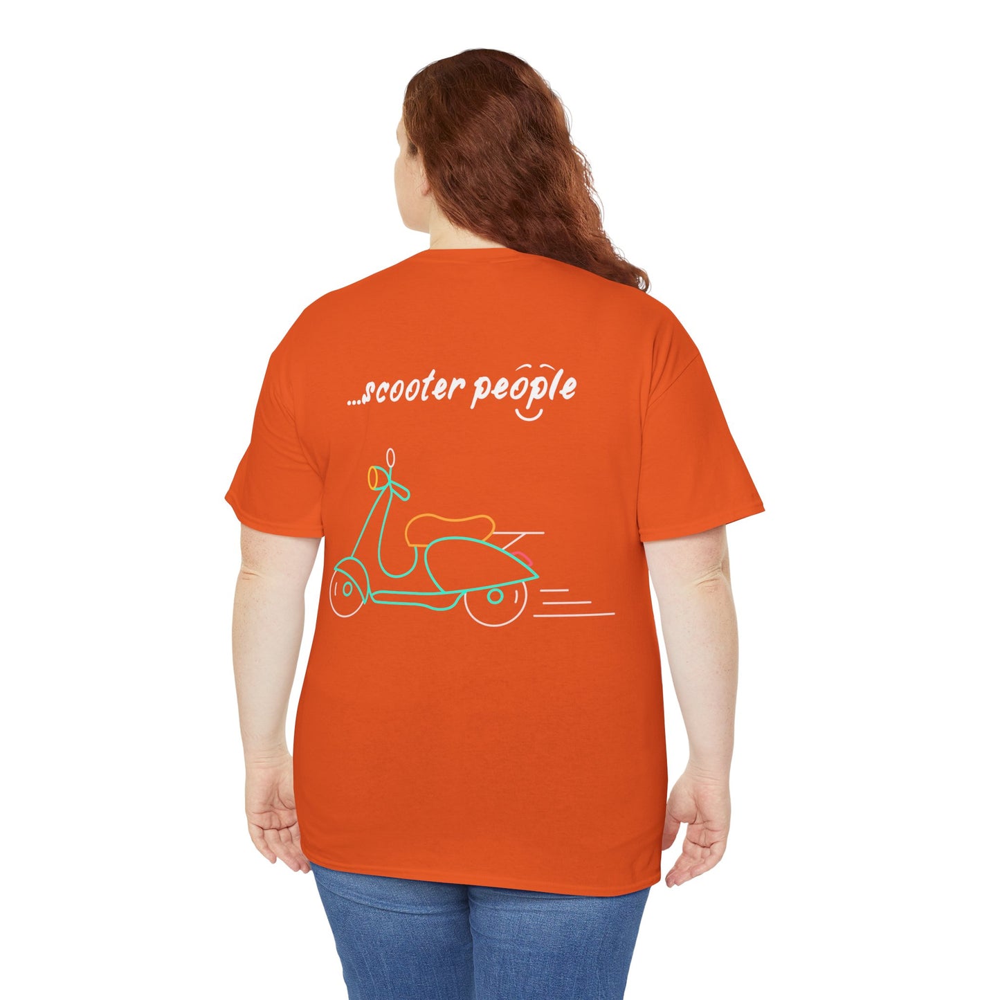 'i am...scooter people part 2" Unisex Heavy Cotton Tee