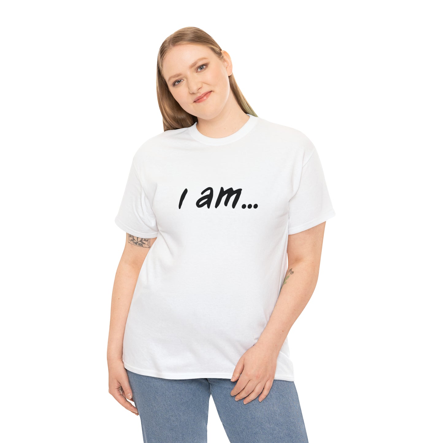 'i am...nurse people' Unisex Heavy Cotton Tee