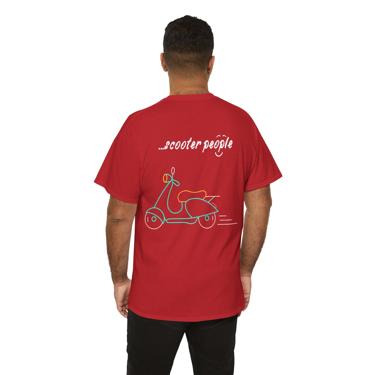 'i am...scooter people part 2" Unisex Heavy Cotton Tee