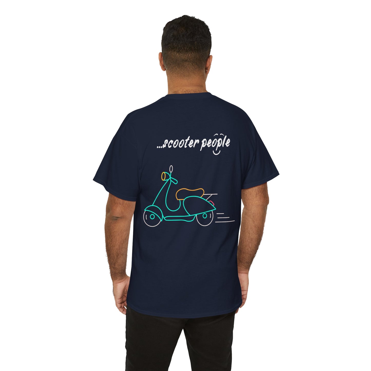 'i am...scooter people part 2" Unisex Heavy Cotton Tee