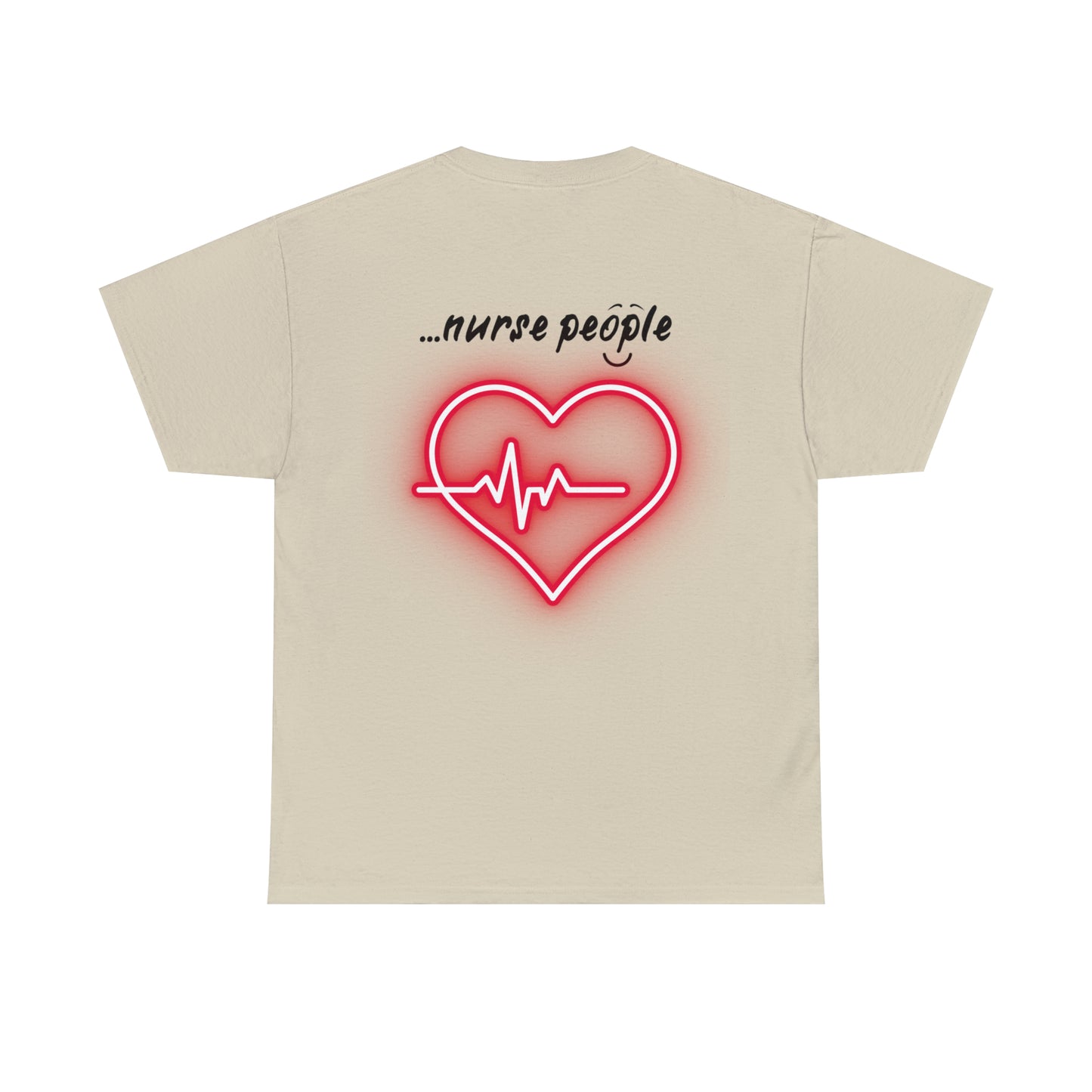 'i am...nurse people' Unisex Heavy Cotton Tee