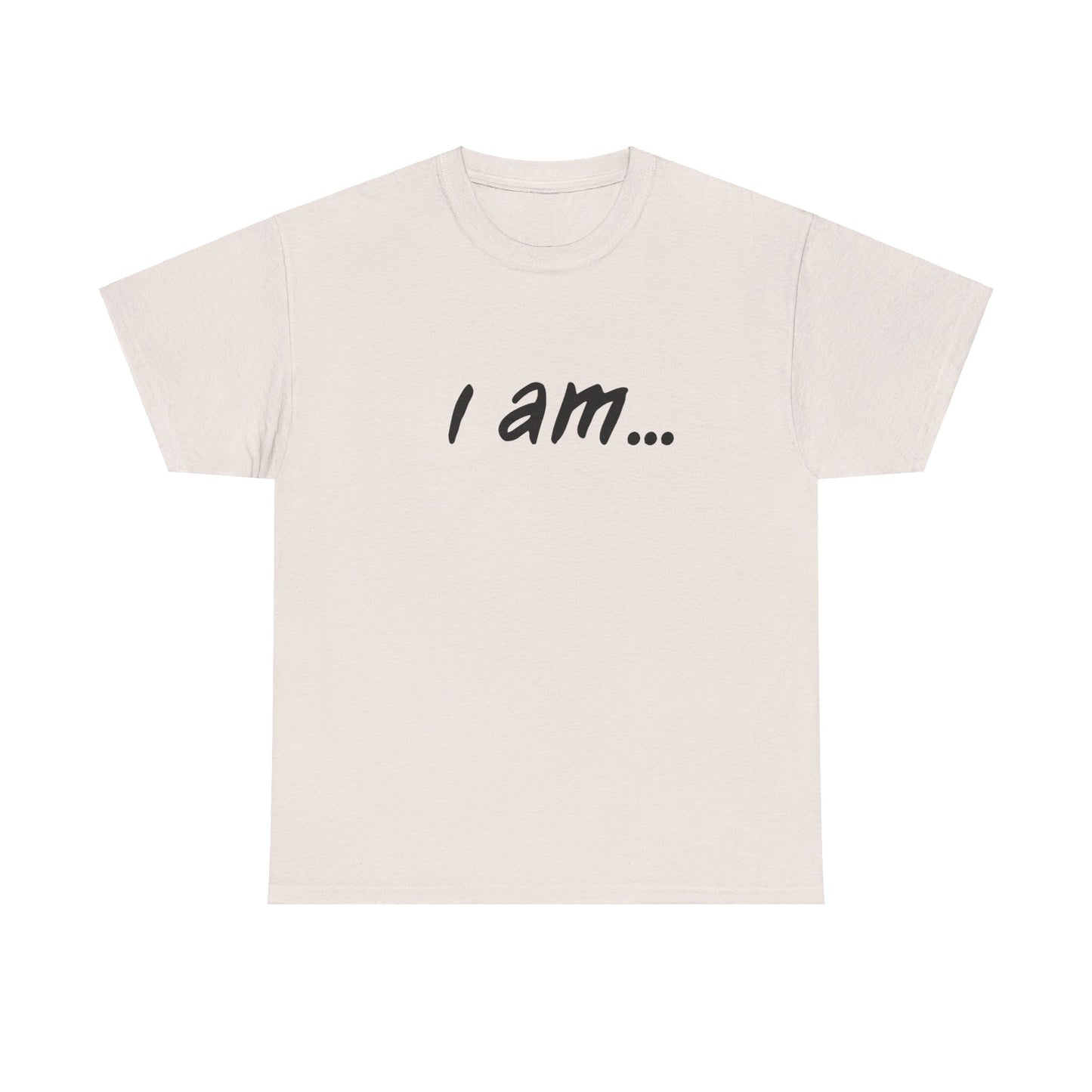 'i am...teacher.people' Unisex Heavy Cotton Tee