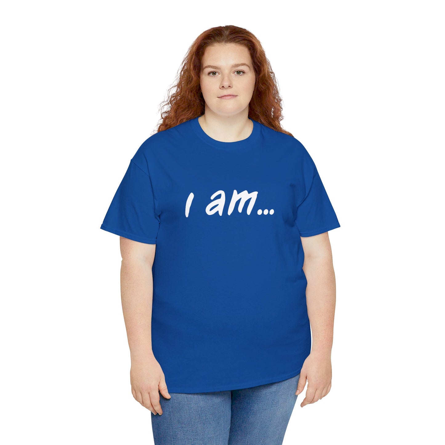 'i am...martini people' - Unisex Heavy Cotton Tee Martini