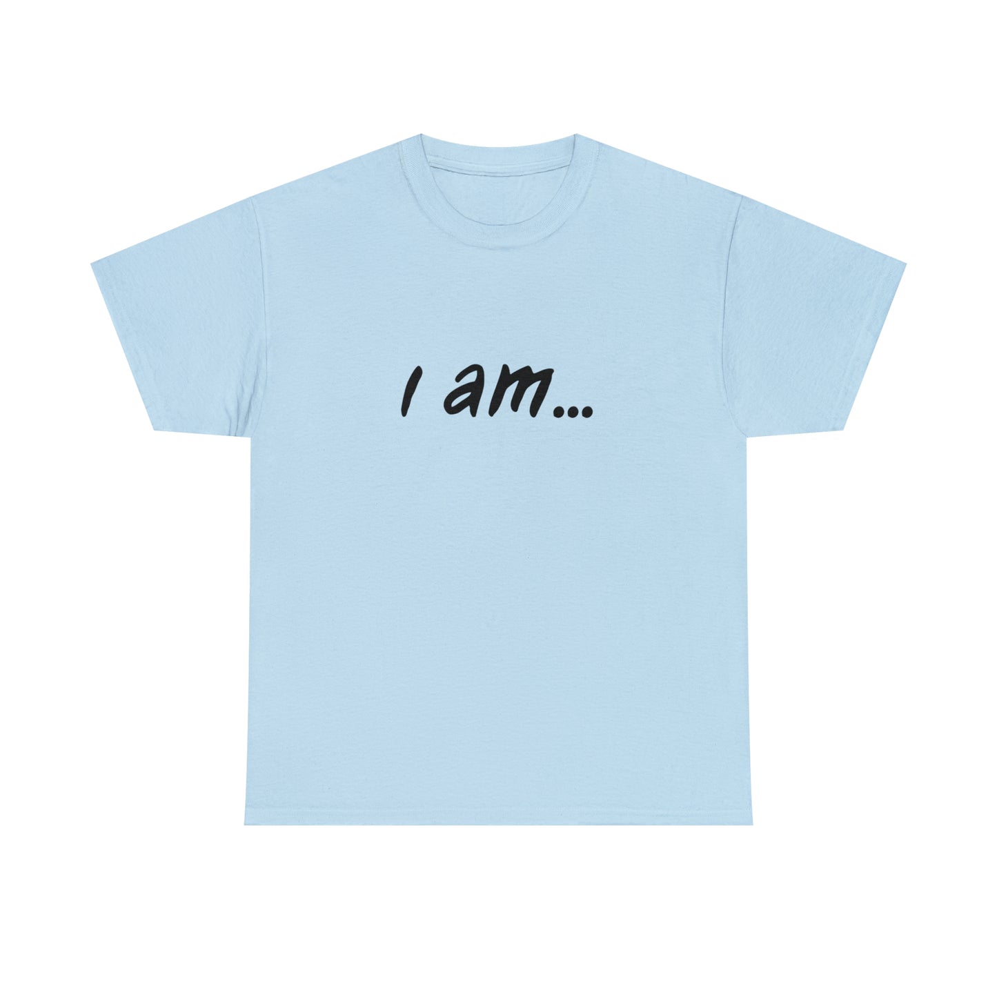 "i am...beer people" Unisex Heavy Cotton Tee