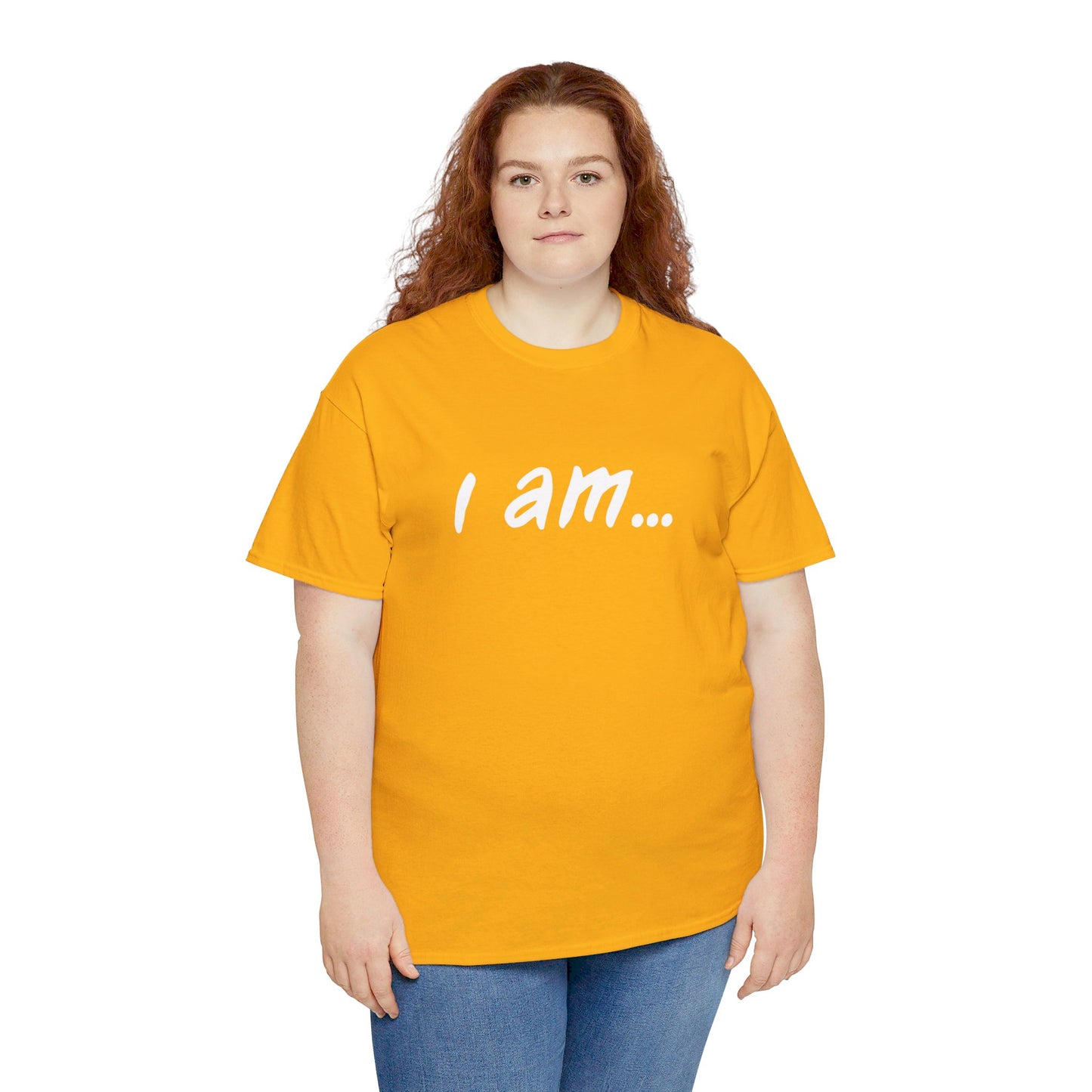 'i am...martini people' - Unisex Heavy Cotton Tee Martini