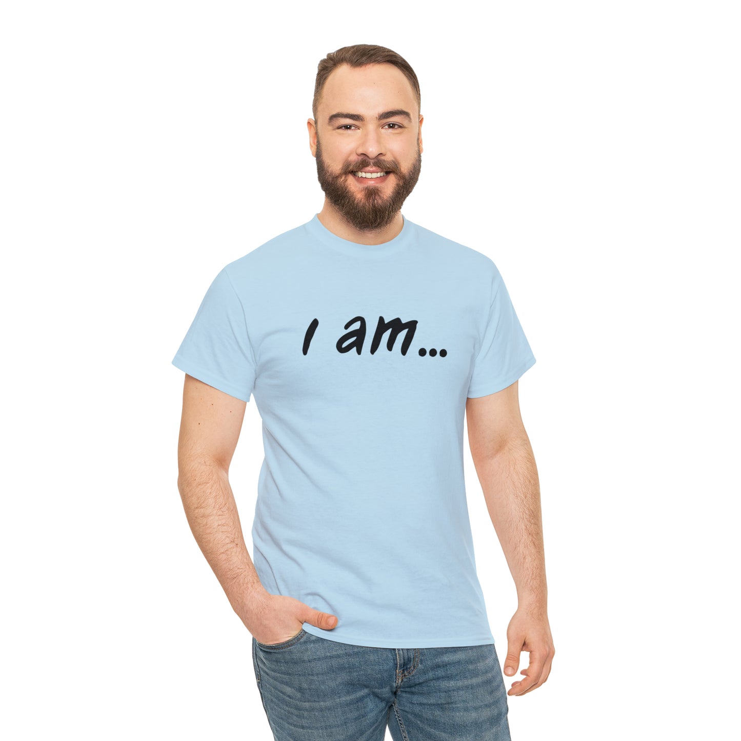 'i am...rainbow people' - Unisex Heavy Cotton Tee