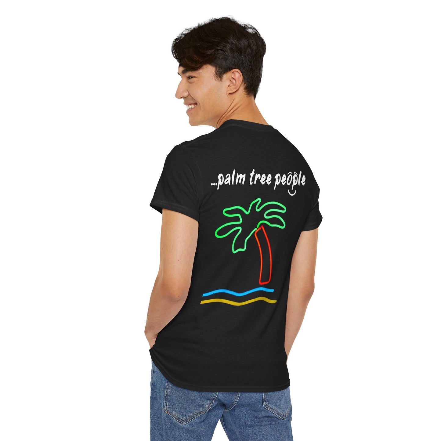 'I am...palm tree people'. - Unisex Heavy Cotton Tee