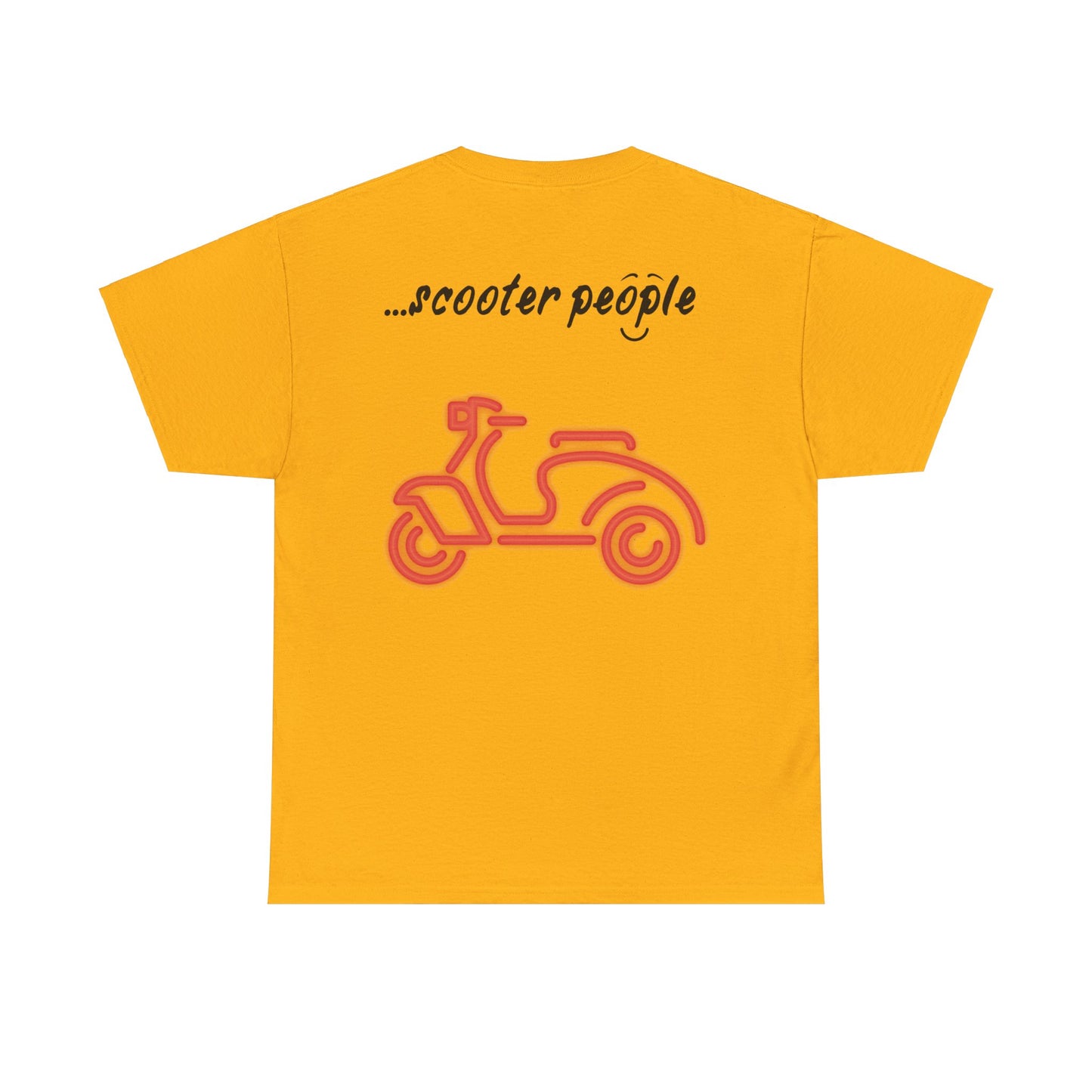 'i am...scooter people' Unisex Heavy Cotton Tee