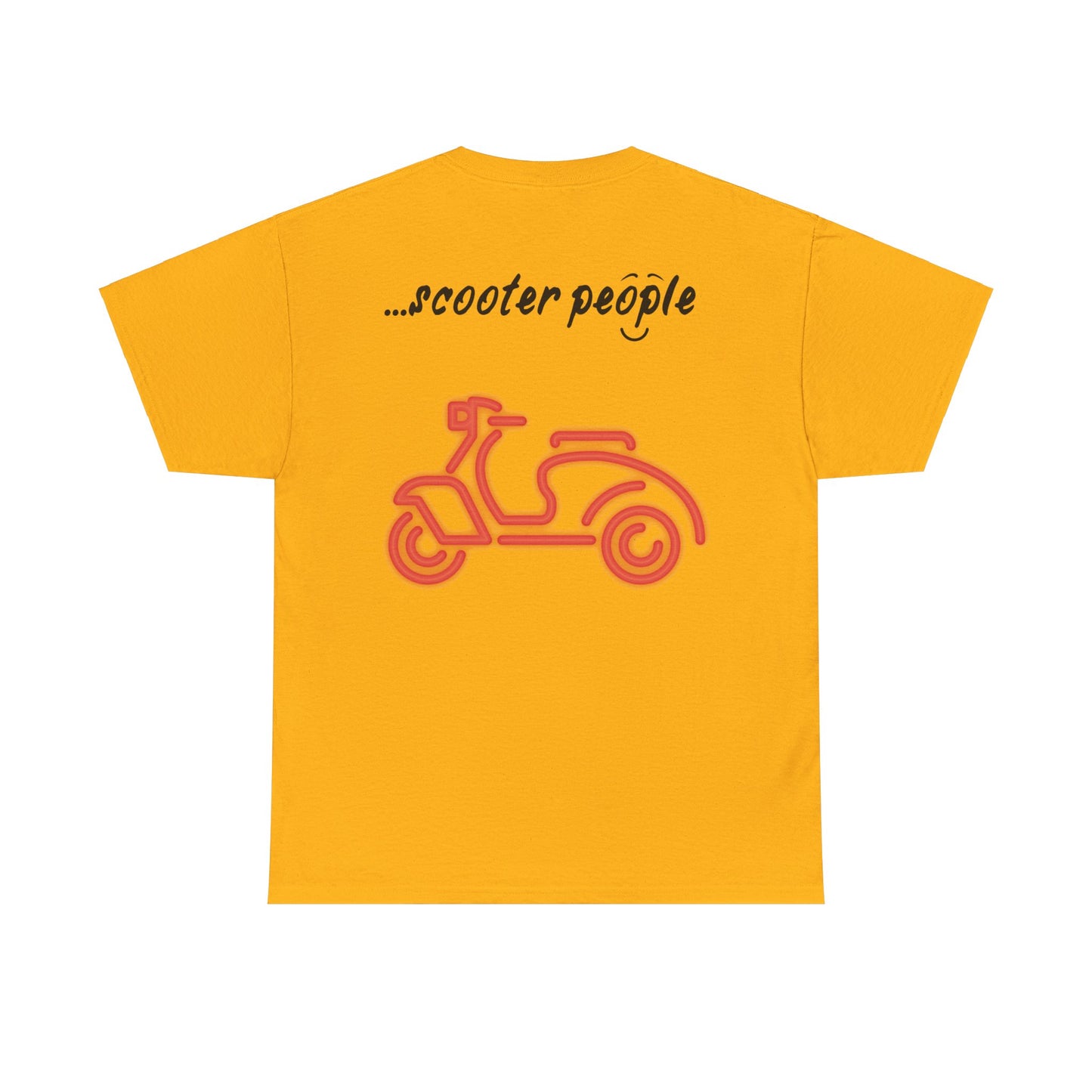 'i am...scooter people'  Unisex Heavy Cotton Tee