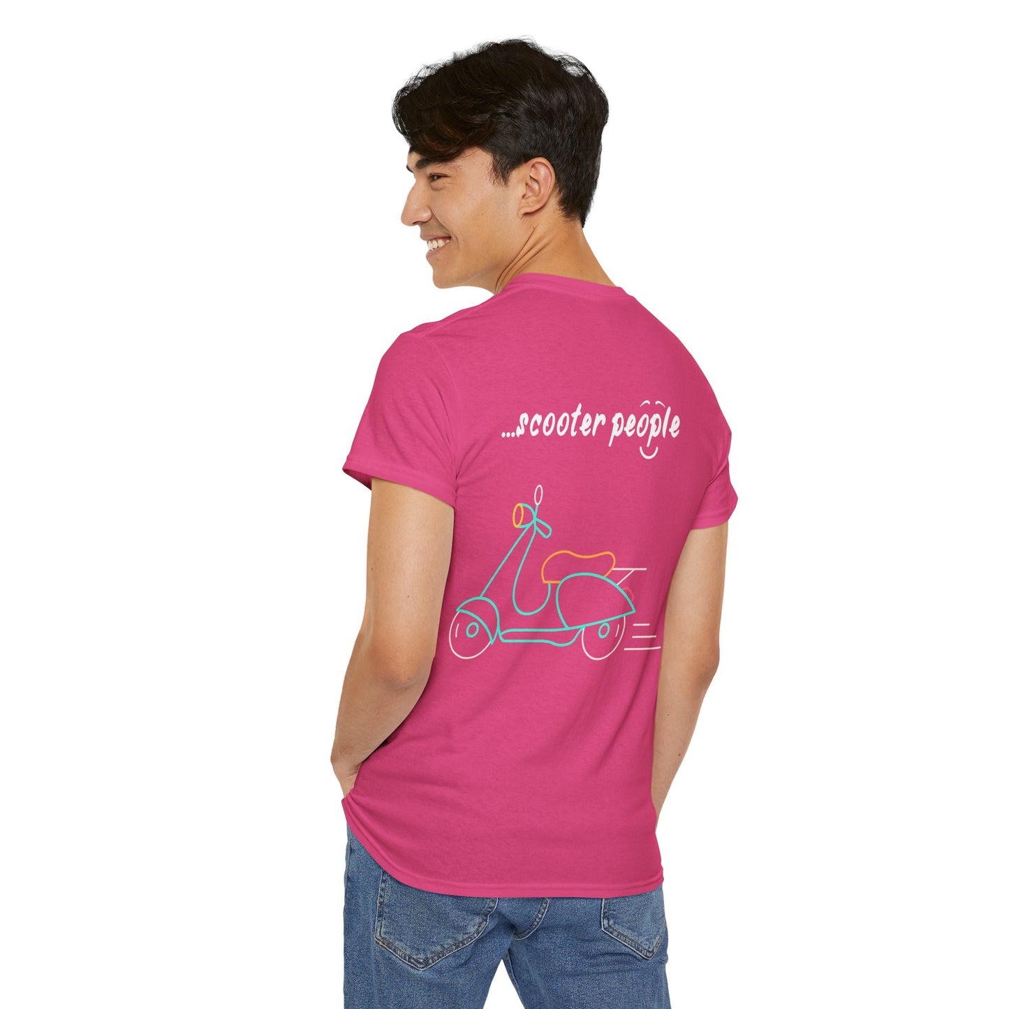 'i am...scooter people part 2" Unisex Heavy Cotton Tee