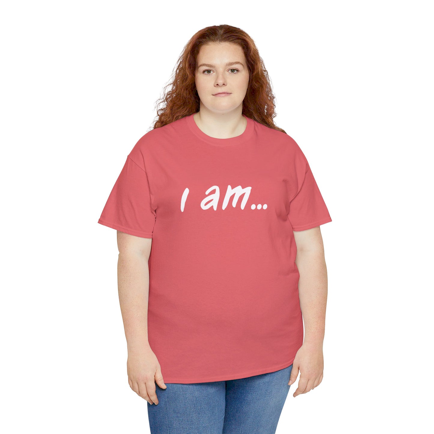 'i am...martini people' - Unisex Heavy Cotton Tee Martini