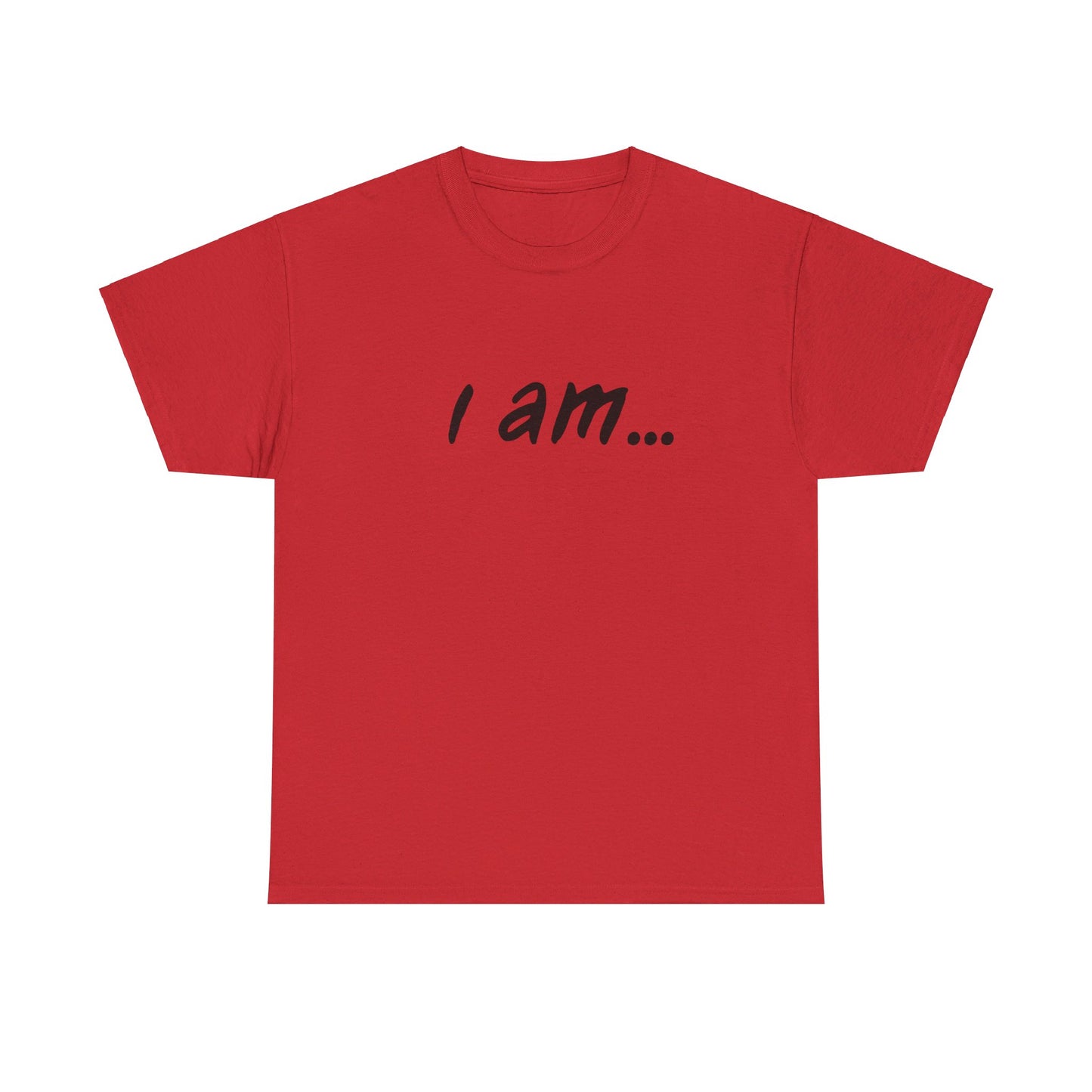 'i am...teacher.people' Unisex Heavy Cotton Tee