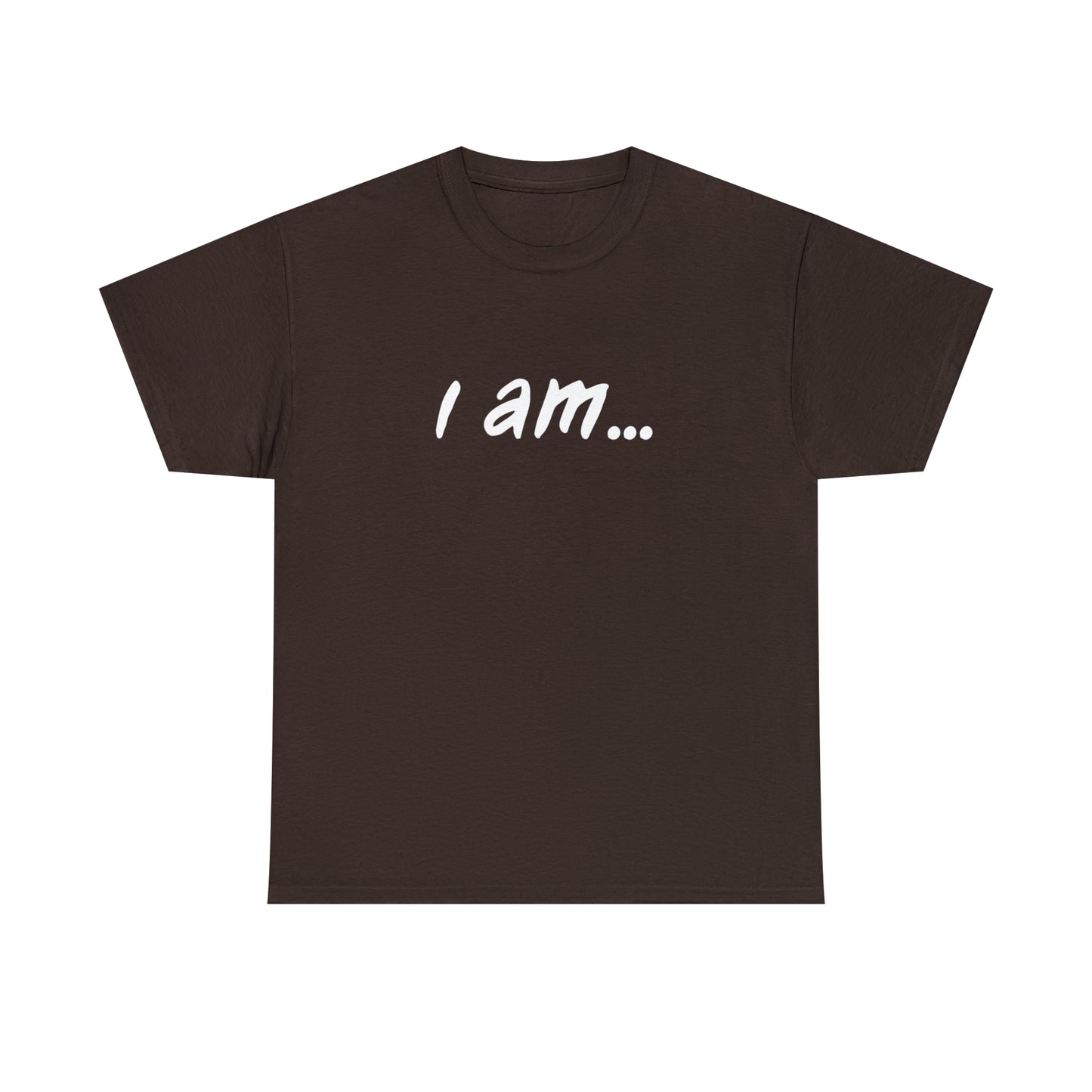 'i am...music people'. Unisex Heavy Cotton Tee