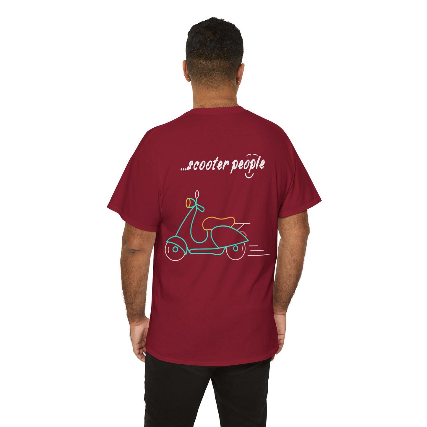 'i am...scooter people part 2" Unisex Heavy Cotton Tee