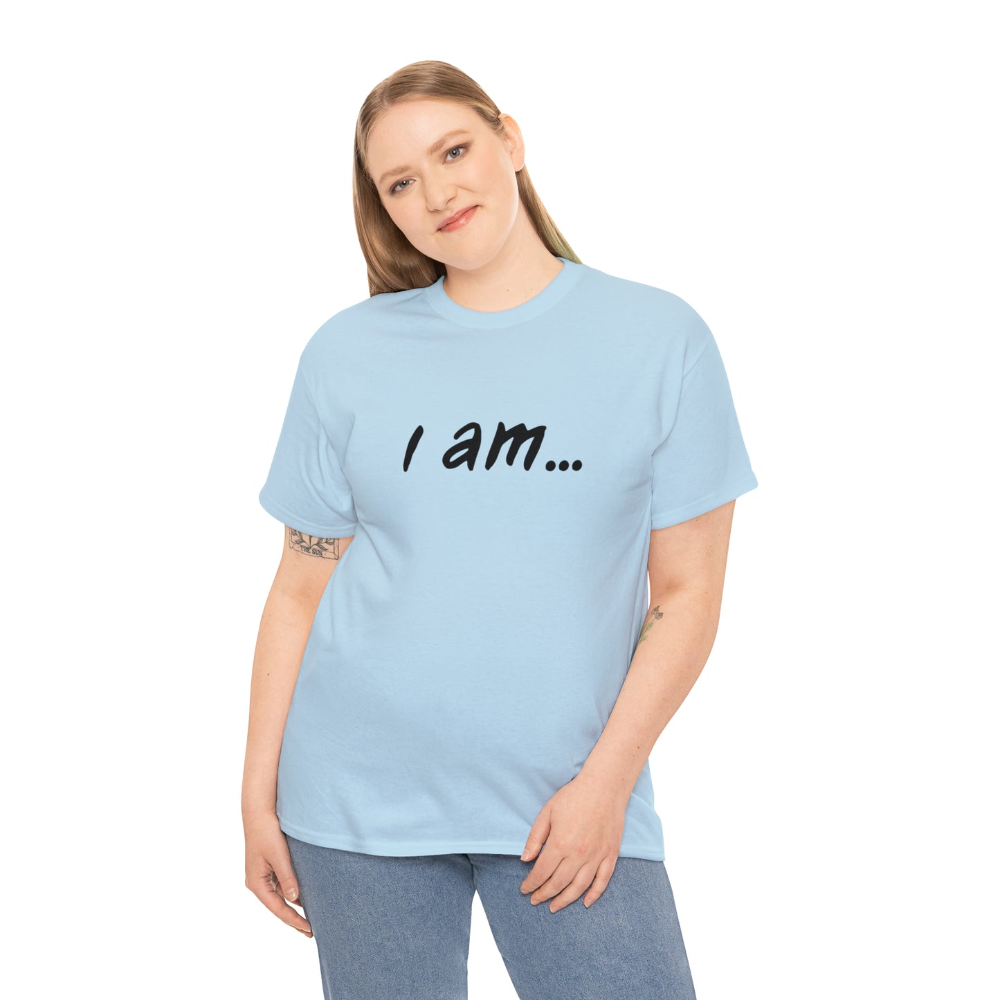 'i am...nurse people' Unisex Heavy Cotton Tee