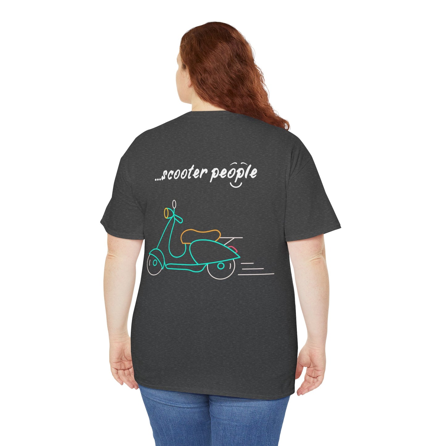 'i am...scooter people part 2" Unisex Heavy Cotton Tee