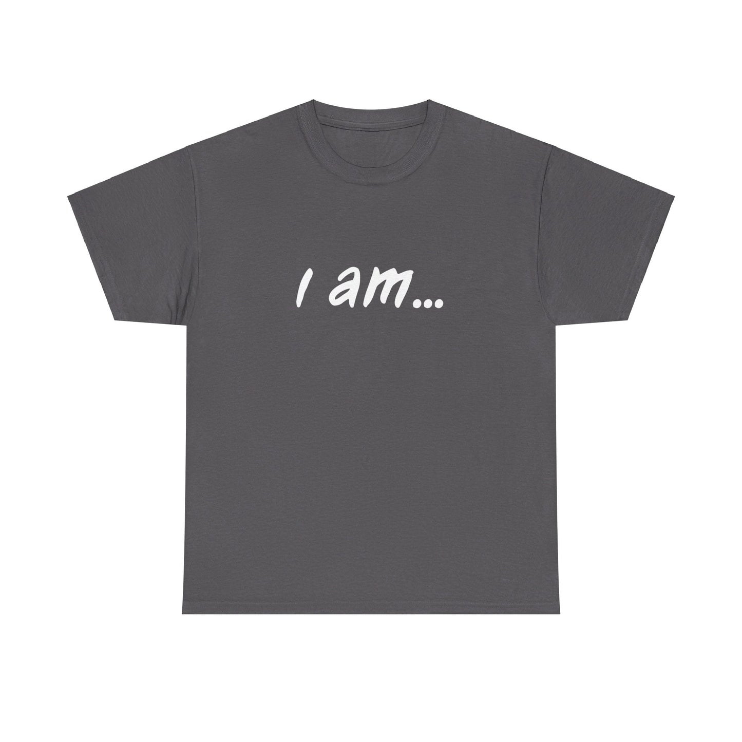 'i am...teacher.people' Unisex Heavy Cotton Tee