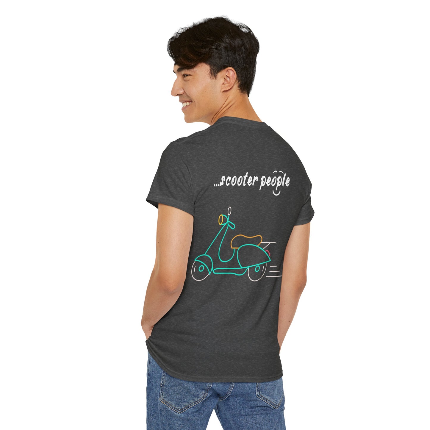 'i am...scooter people part 2" Unisex Heavy Cotton Tee