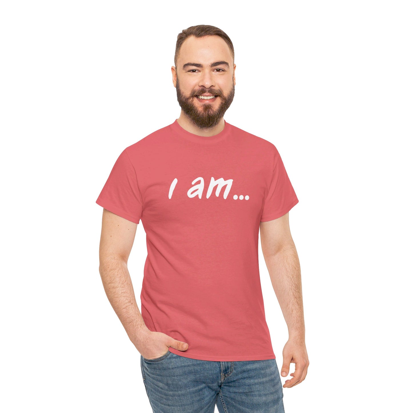 'i am...martini people' - Unisex Heavy Cotton Tee Martini
