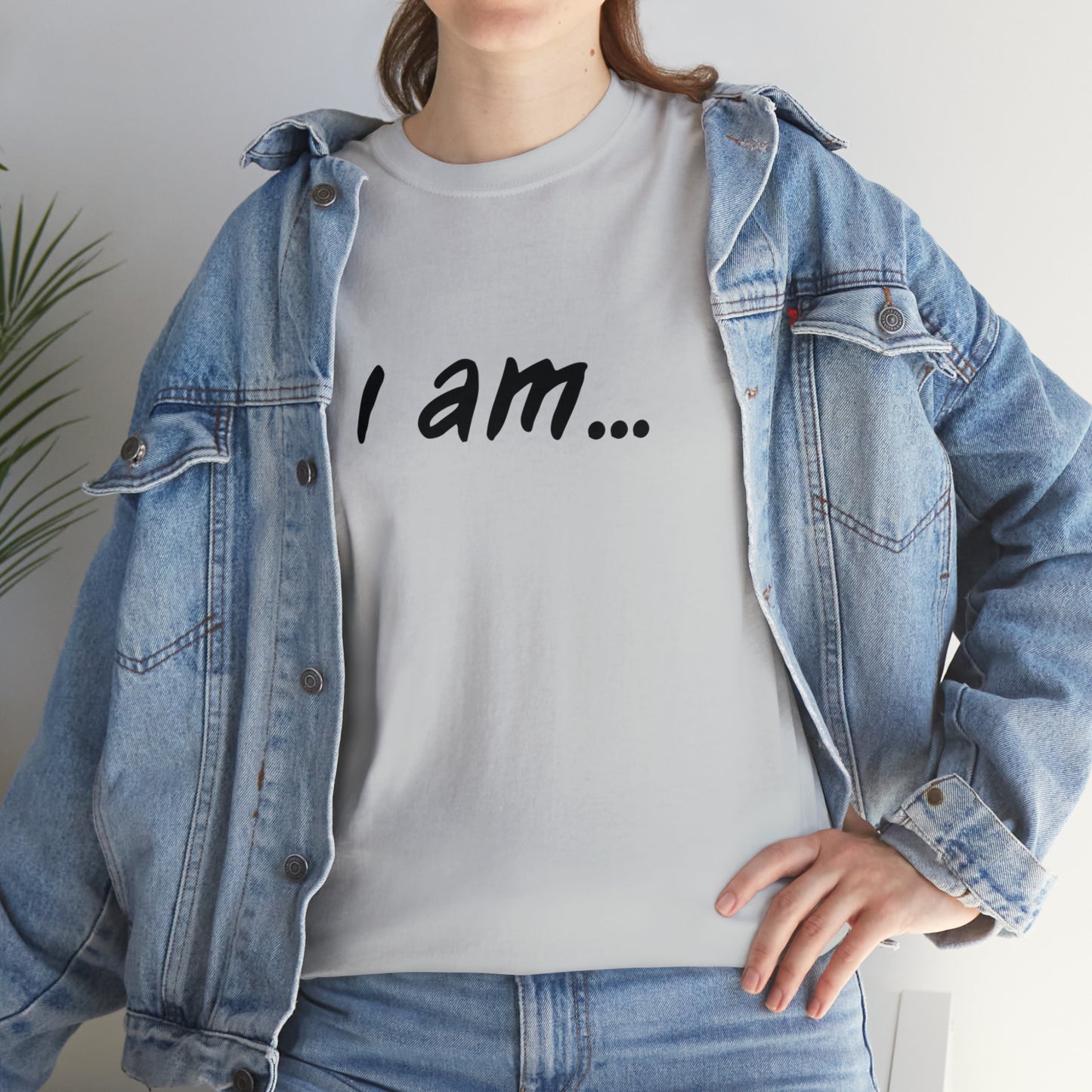 'i am...peace people'. Unisex Heavy Cotton Tee
