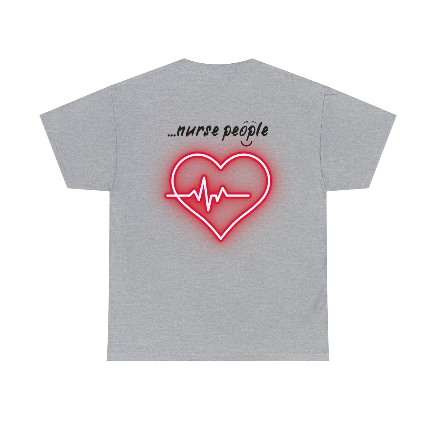 'i am...nurse people' Unisex Heavy Cotton Tee
