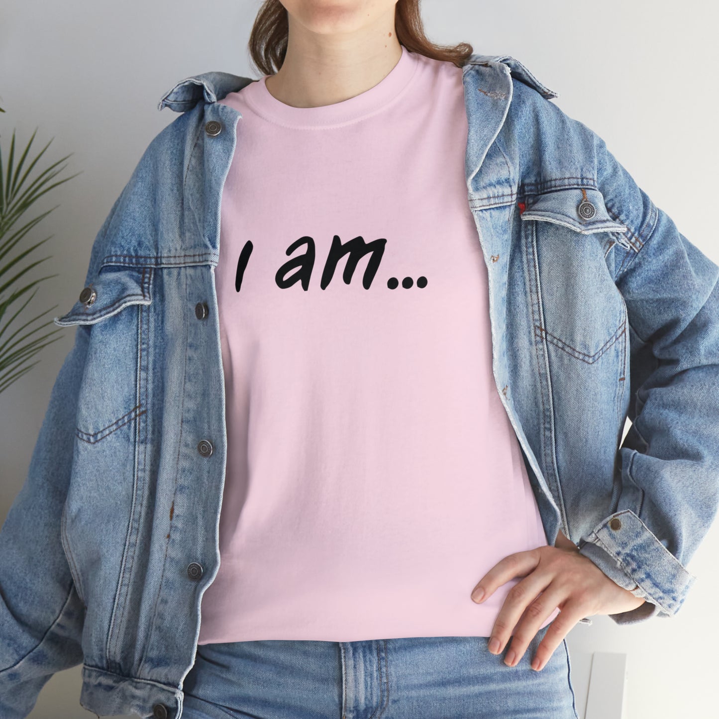 'i am...peace people'. Unisex Heavy Cotton Tee
