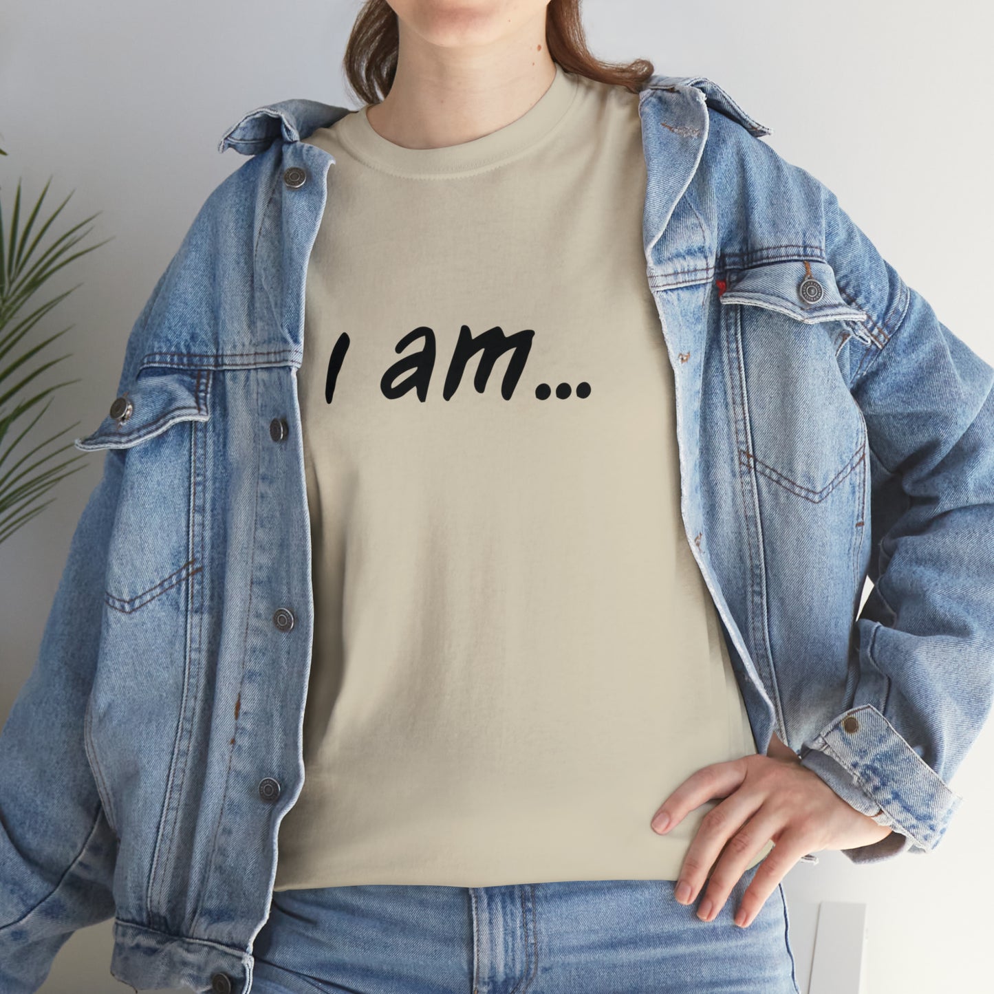 'i am...peace people'. Unisex Heavy Cotton Tee