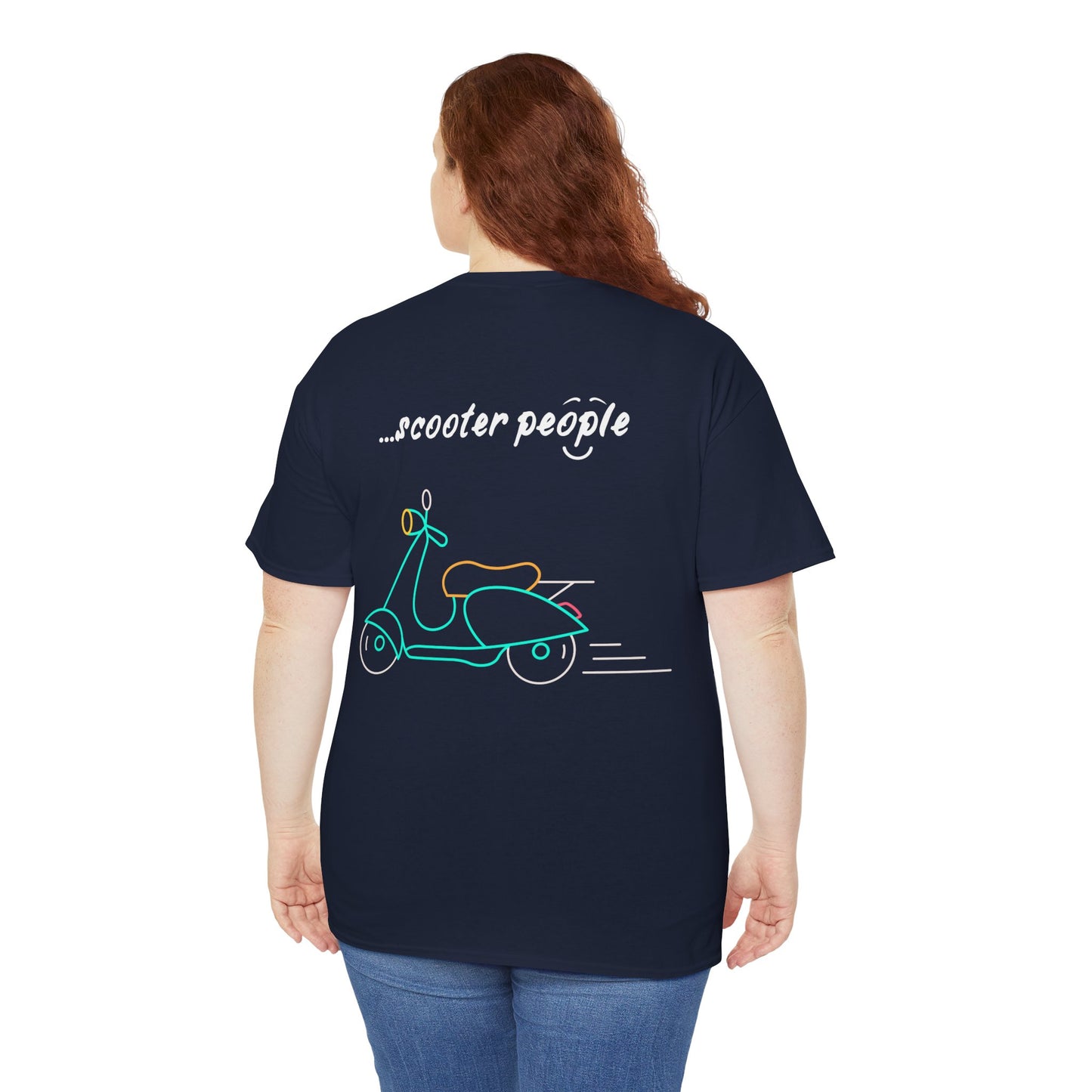 'i am...scooter people part 2" Unisex Heavy Cotton Tee