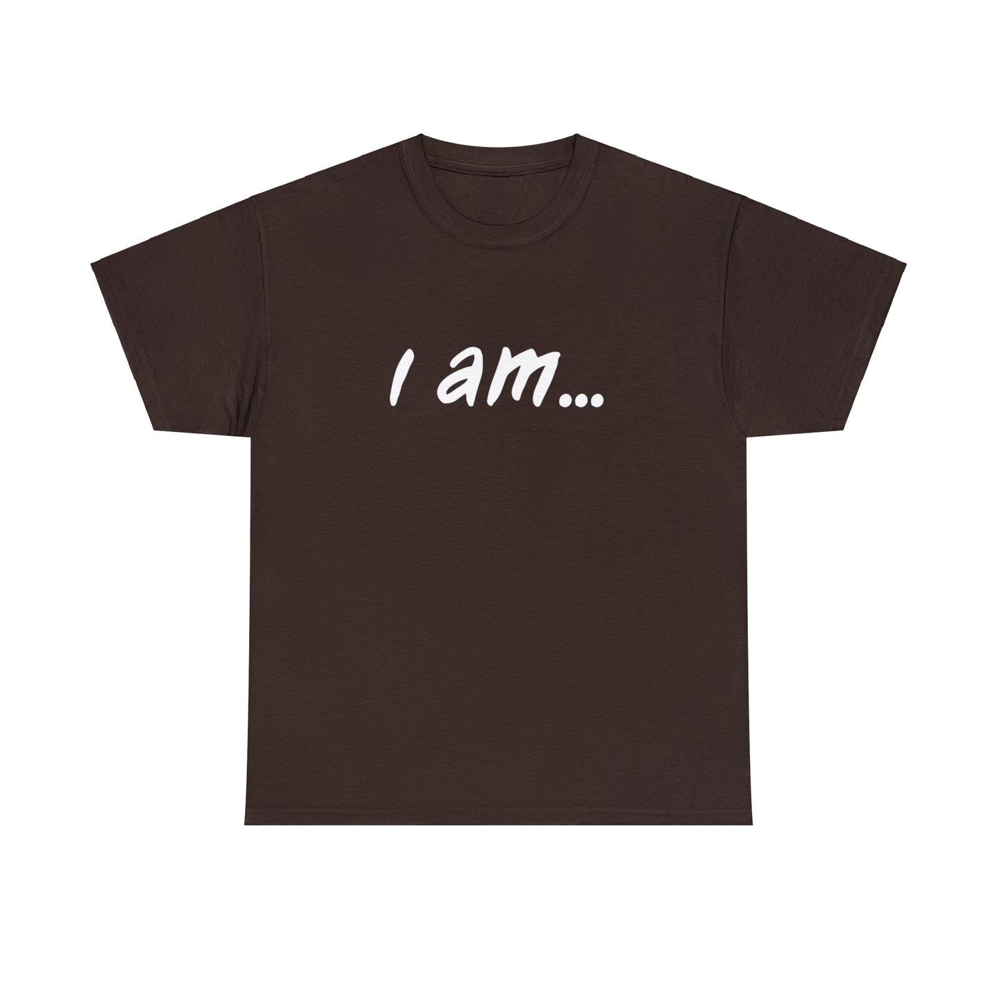 'I am...barefoot people. Unisex Heavy Cotton Tee'