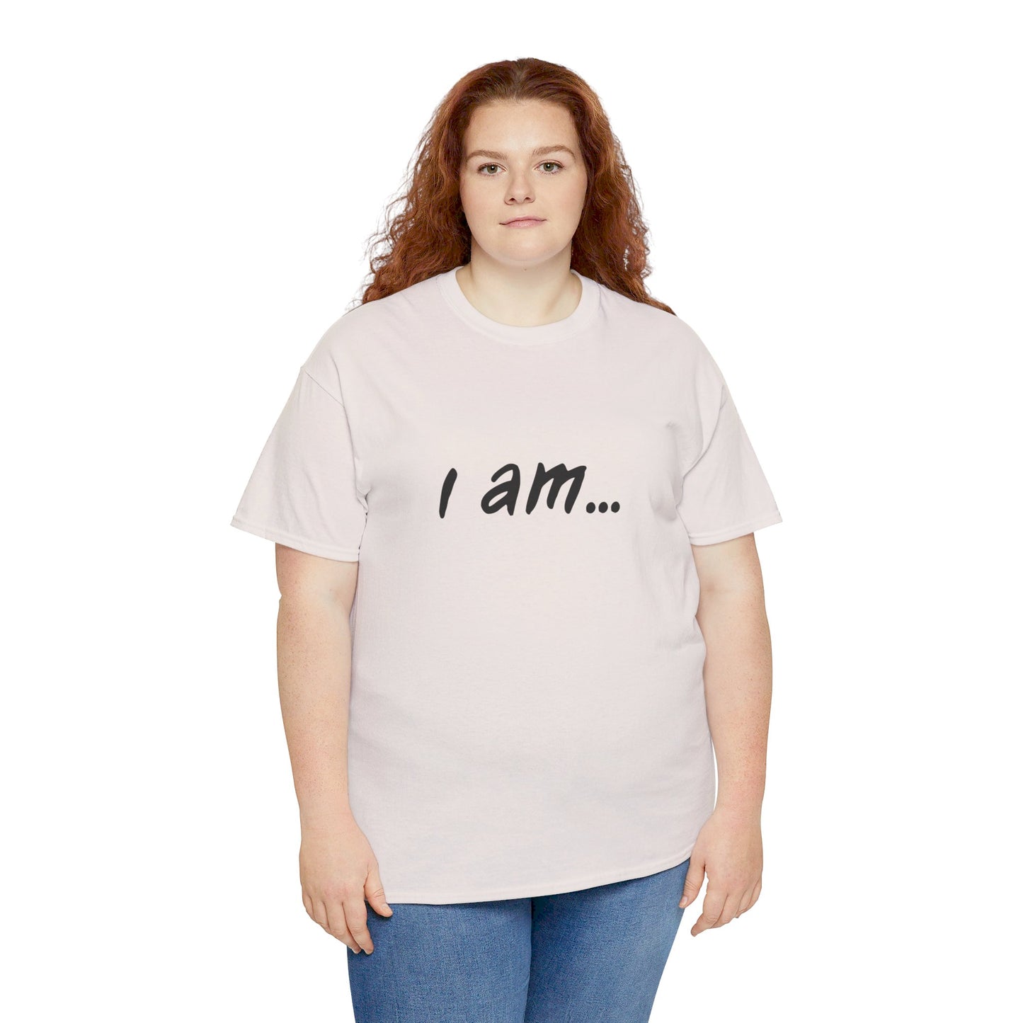 'i am...martini people' - Unisex Heavy Cotton Tee Martini