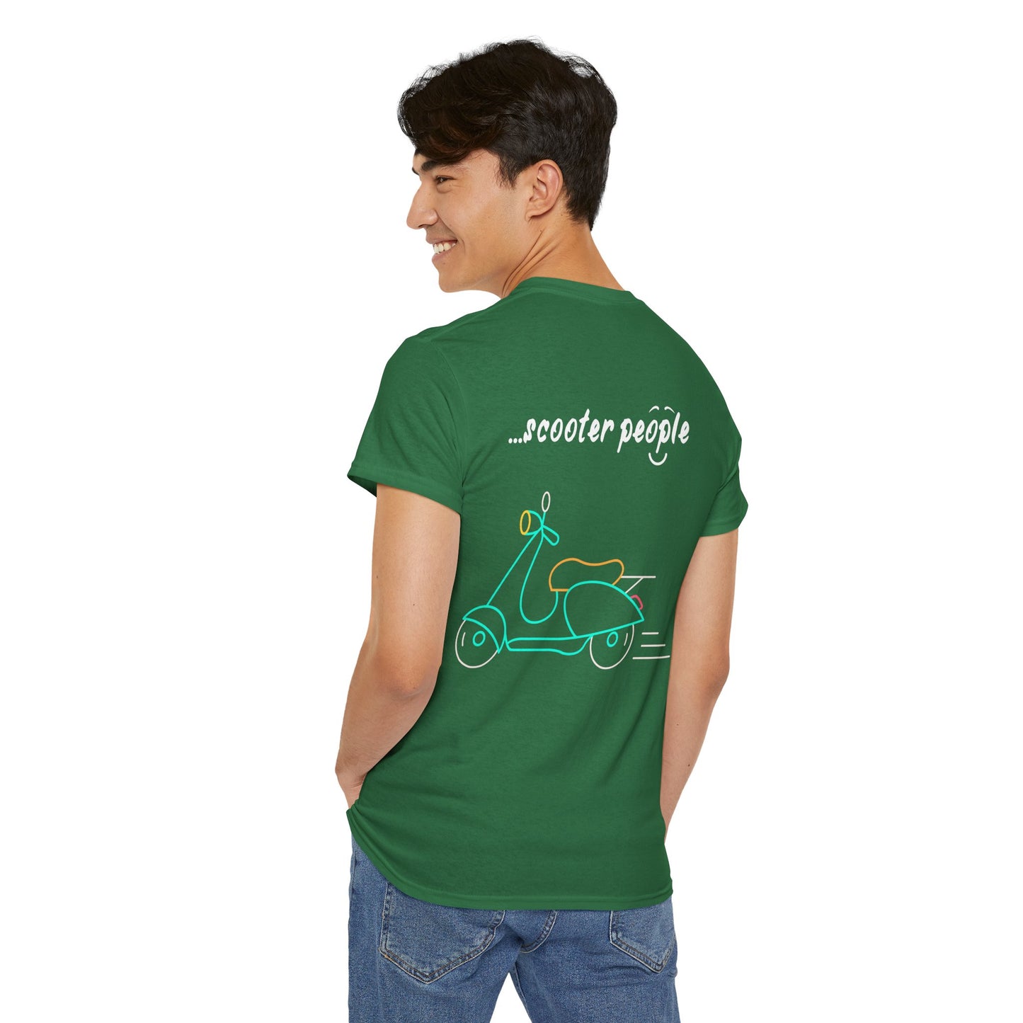 'i am...scooter people part 2" Unisex Heavy Cotton Tee