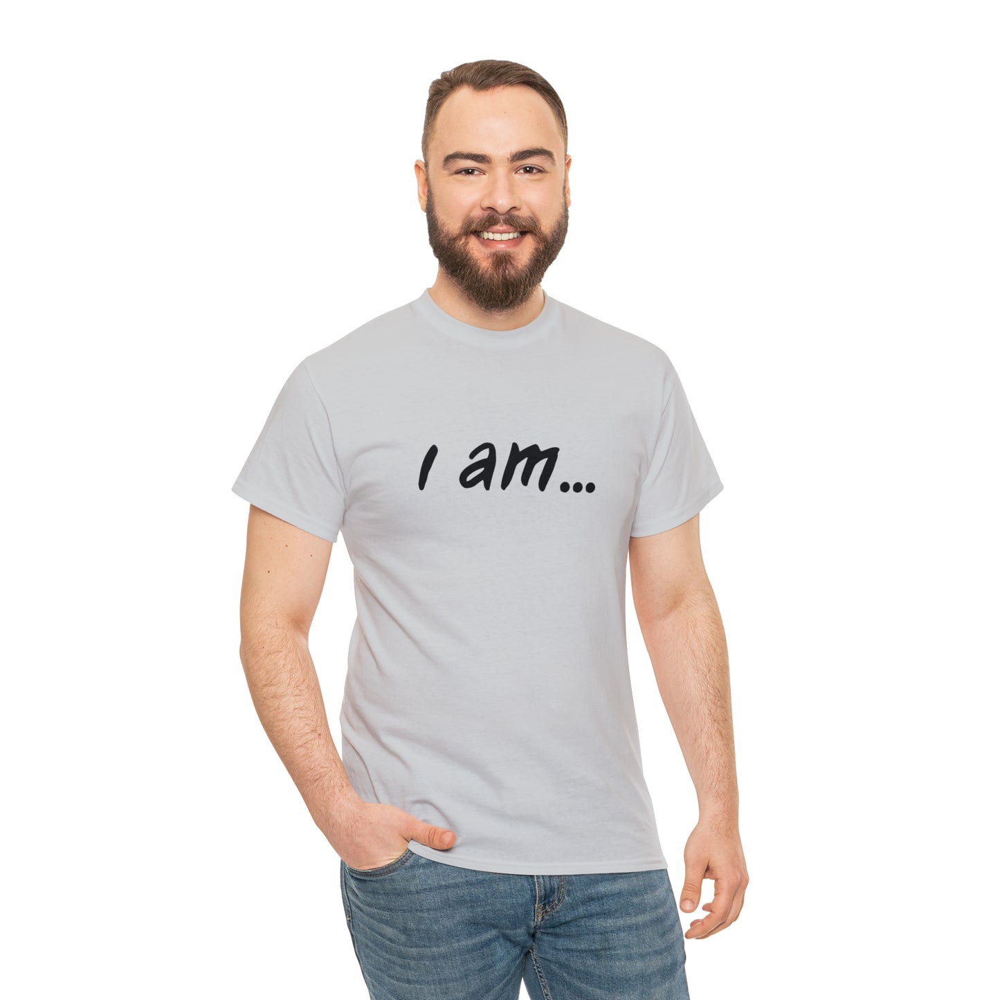 'i am...rainbow people'  -  Unisex Heavy Cotton Tee