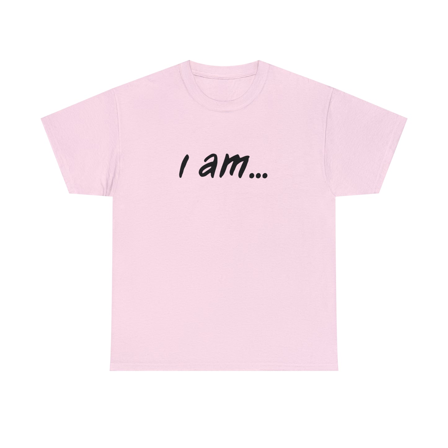 'i am...music people'. Unisex Heavy Cotton Tee