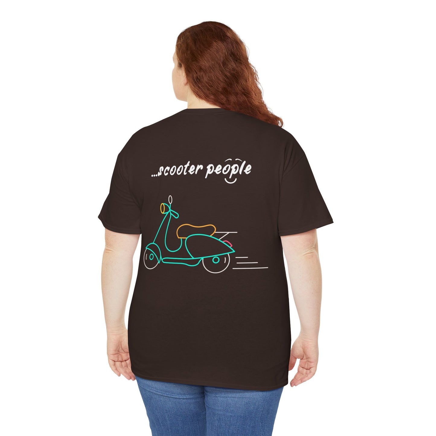 'i am...scooter people part 2" Unisex Heavy Cotton Tee