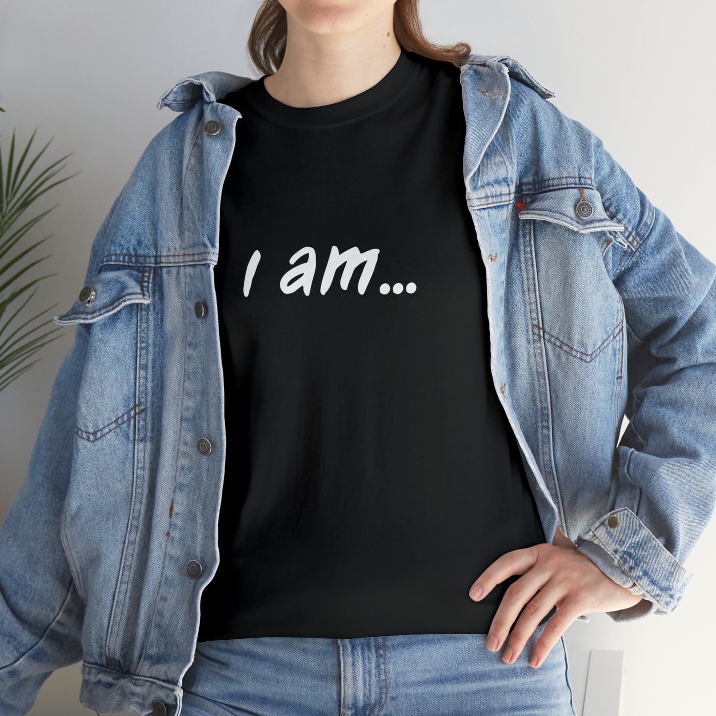 'i am...peace people'. Unisex Heavy Cotton Tee