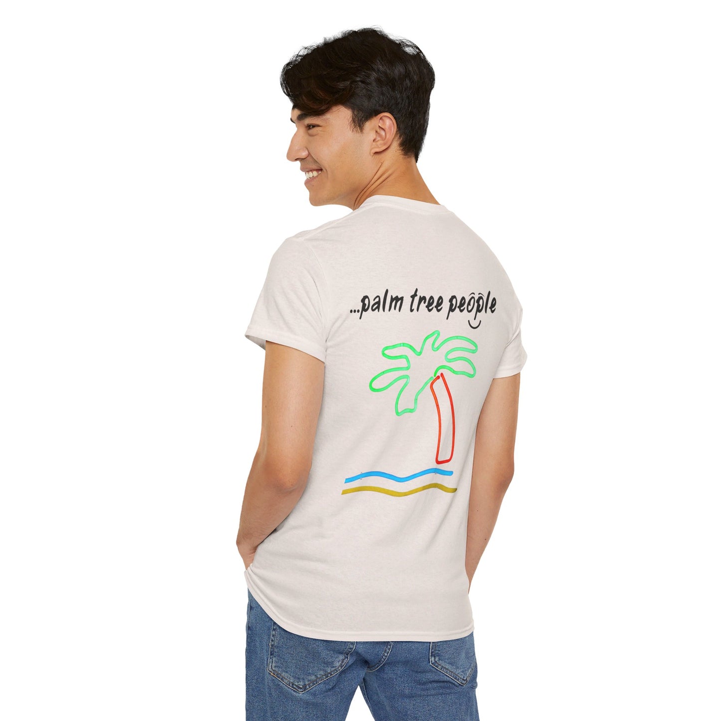 'I am...palm tree people'. - Unisex Heavy Cotton Tee