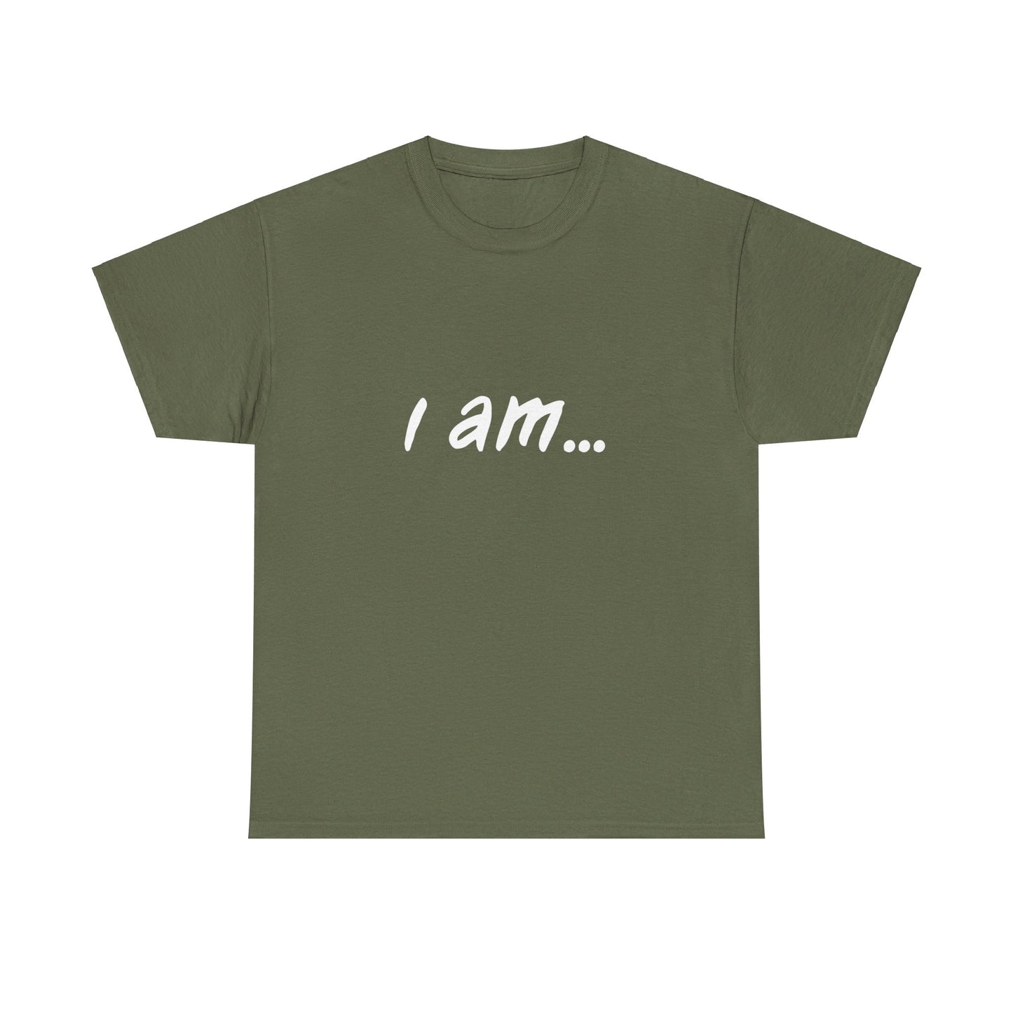 'i am...teacher.people' Unisex Heavy Cotton Tee