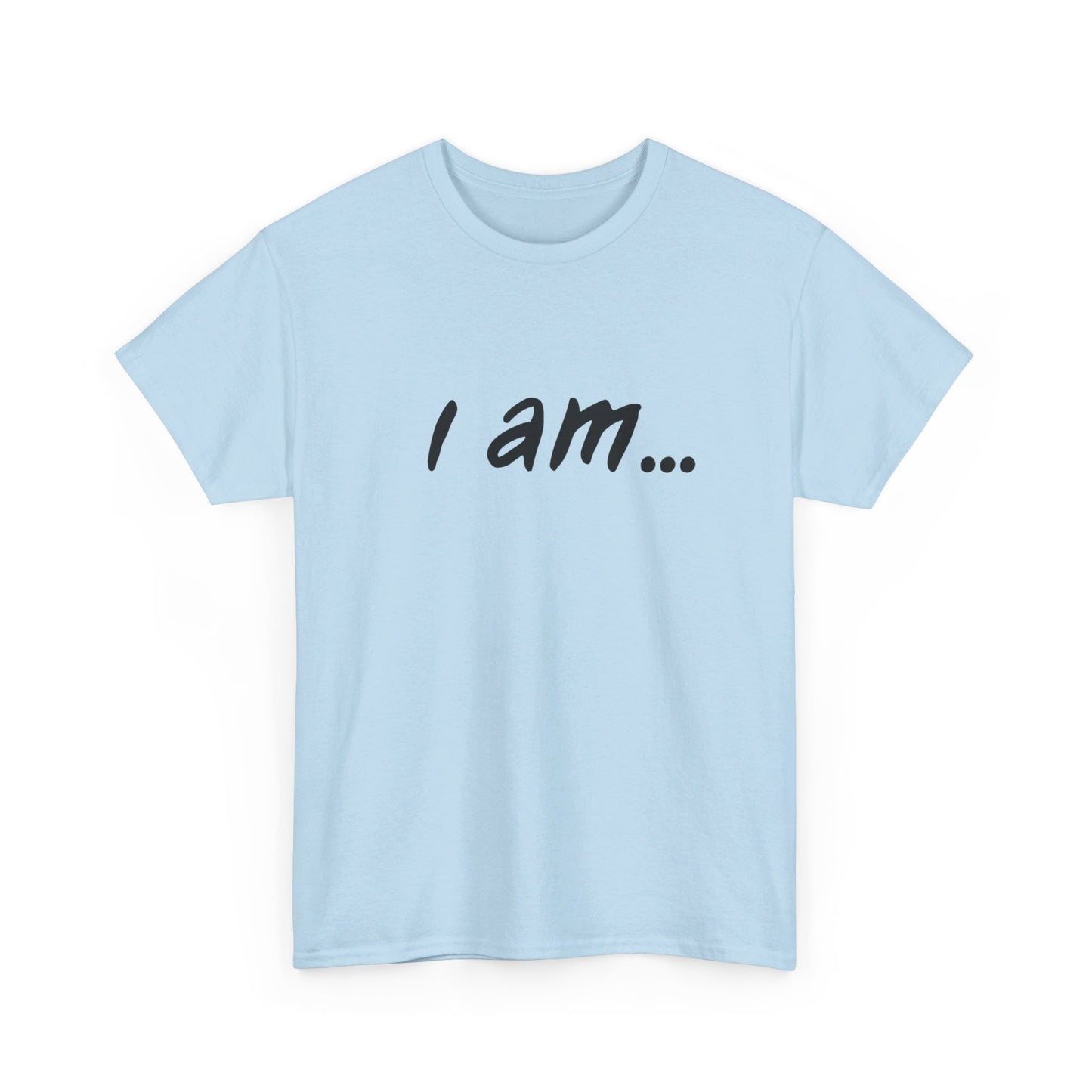 'i am...teacher.people' Unisex Heavy Cotton Tee