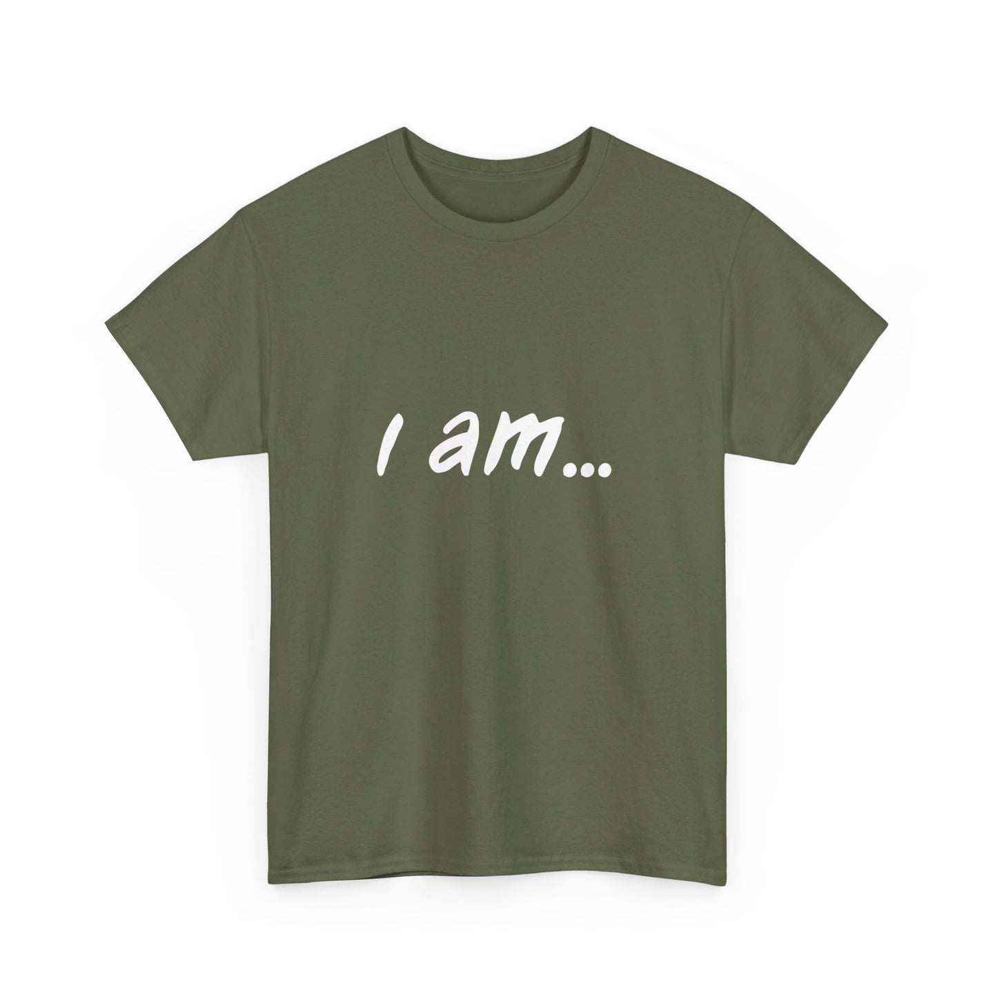 'i am...teacher.people' Unisex Heavy Cotton Tee