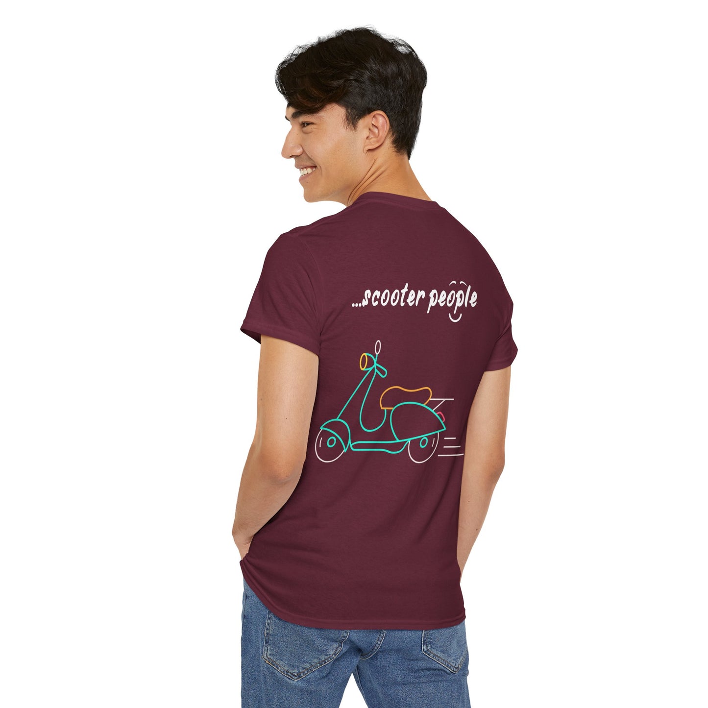 'i am...scooter people part 2" Unisex Heavy Cotton Tee