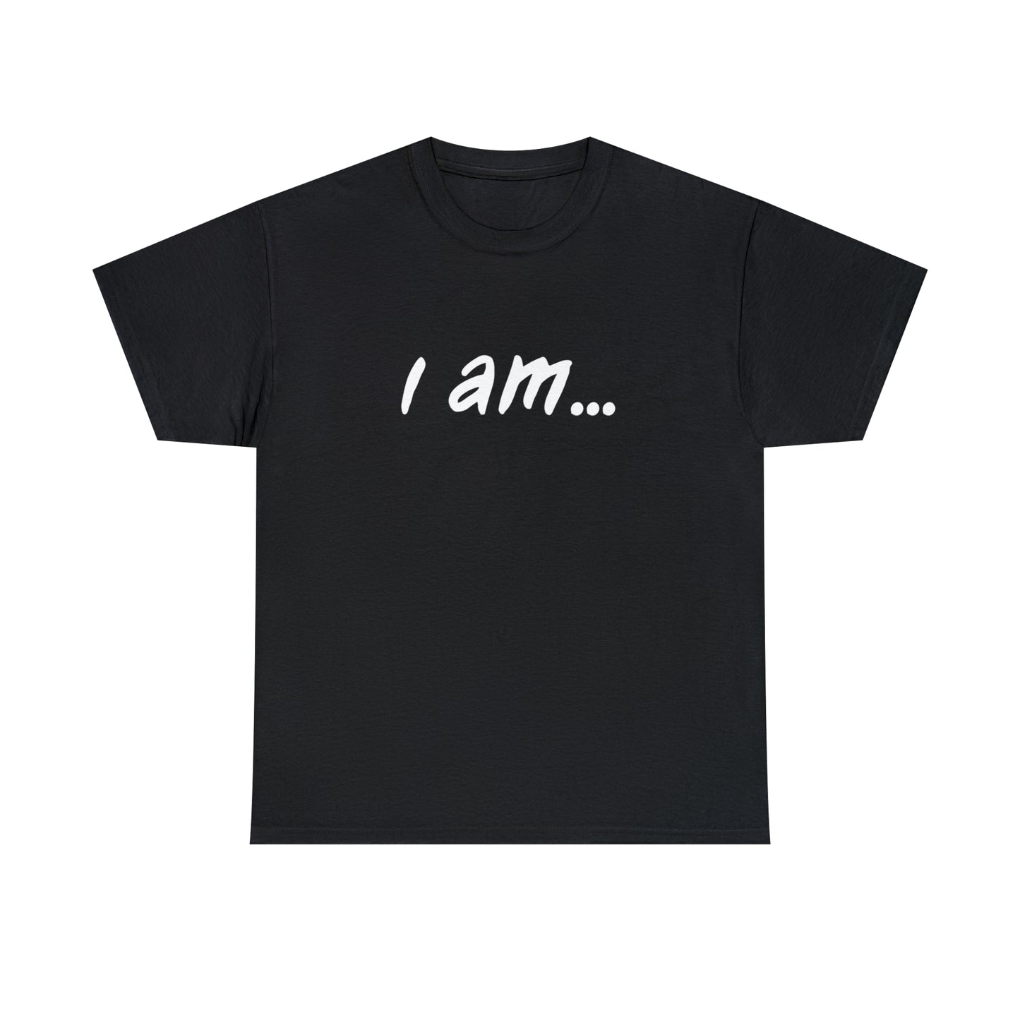 'i am...music people'. Unisex Heavy Cotton Tee