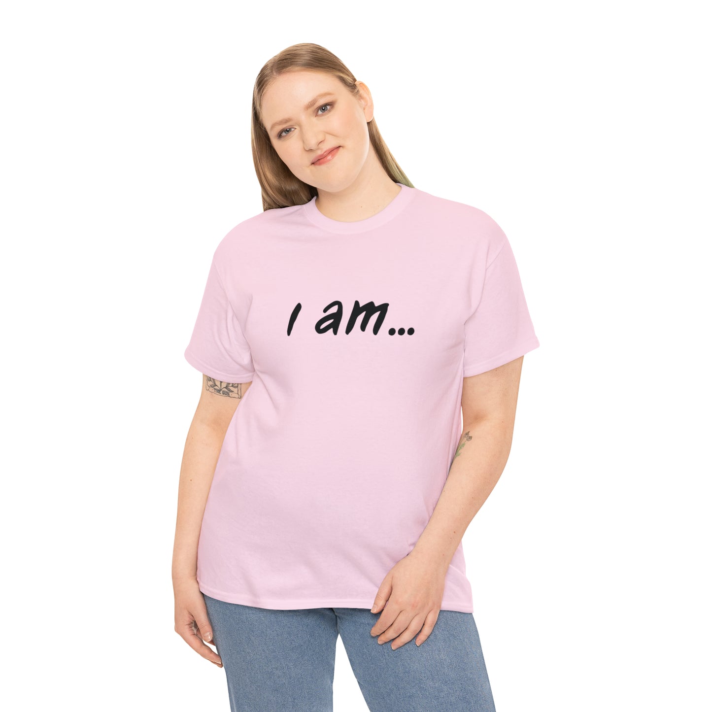 'i am...nurse people'  Unisex Heavy Cotton Tee