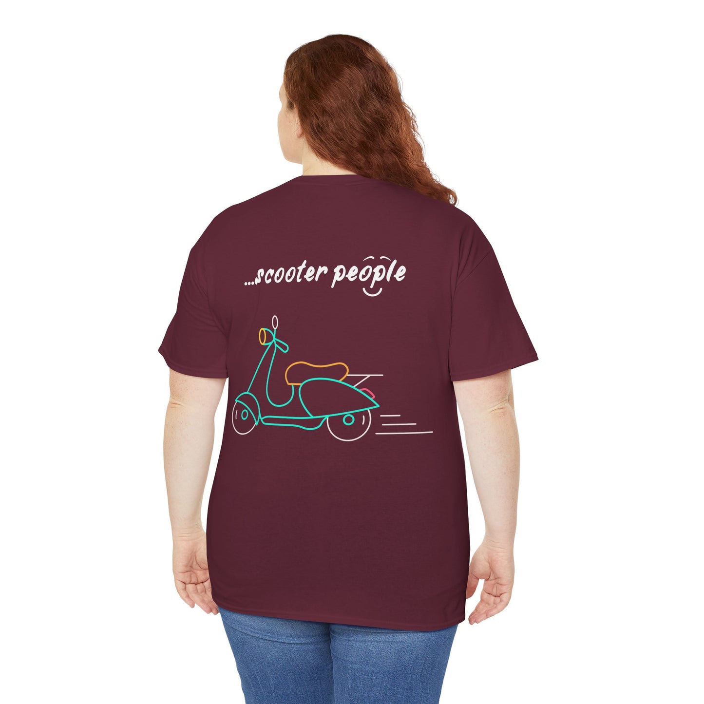 'i am...scooter people part 2" Unisex Heavy Cotton Tee