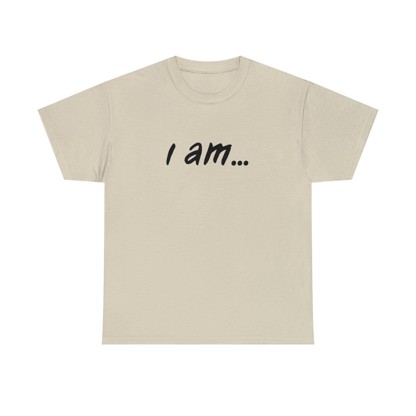 'i am...music people'. Unisex Heavy Cotton Tee