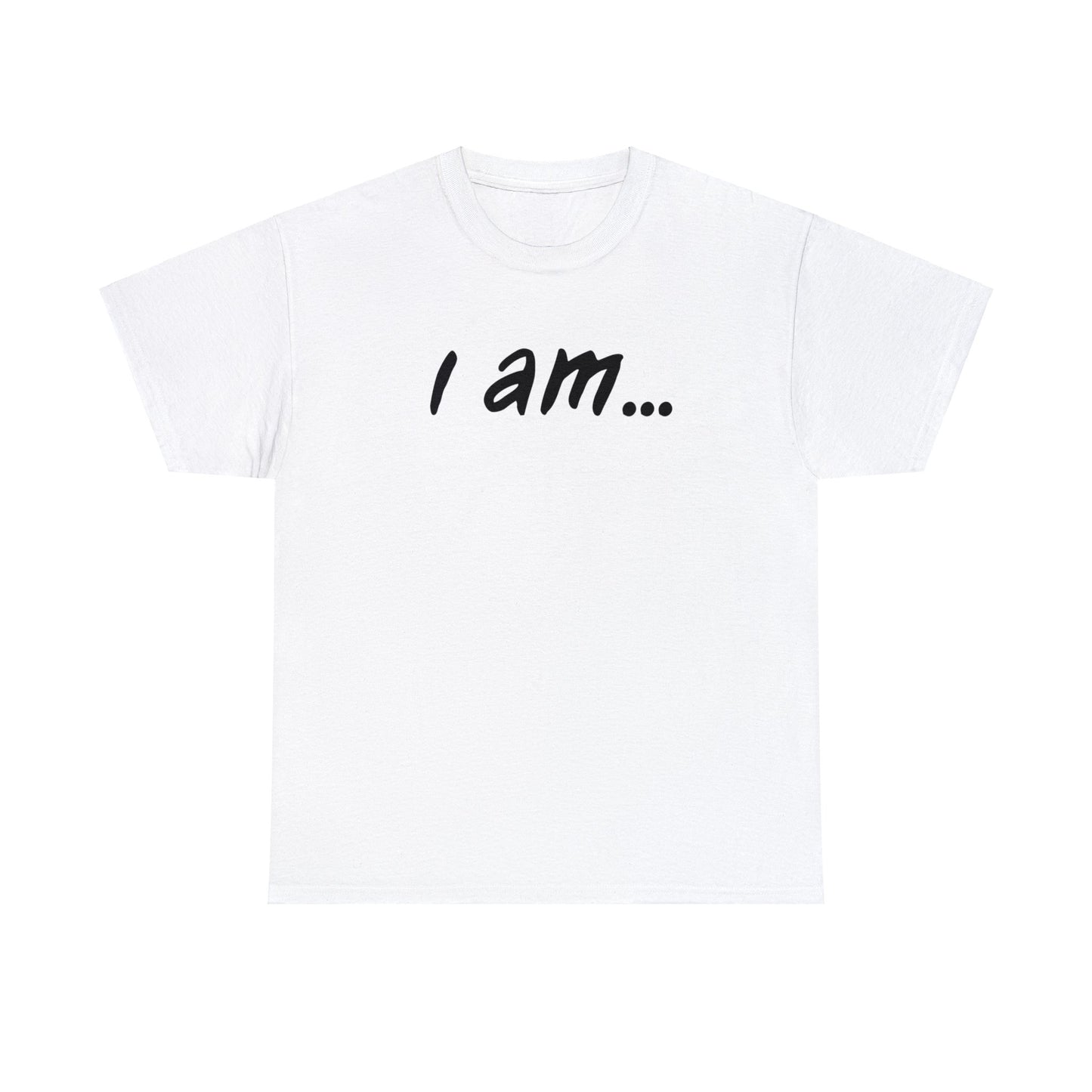 'I am...barefoot people. Unisex Heavy Cotton Tee'