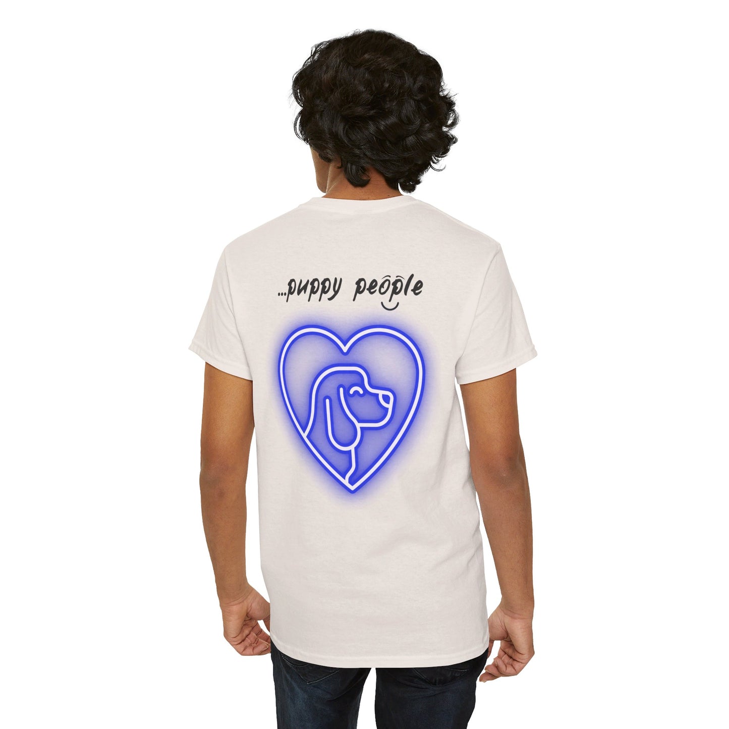 'i am...puppy people' - Unisex Heavy Cotton Tee