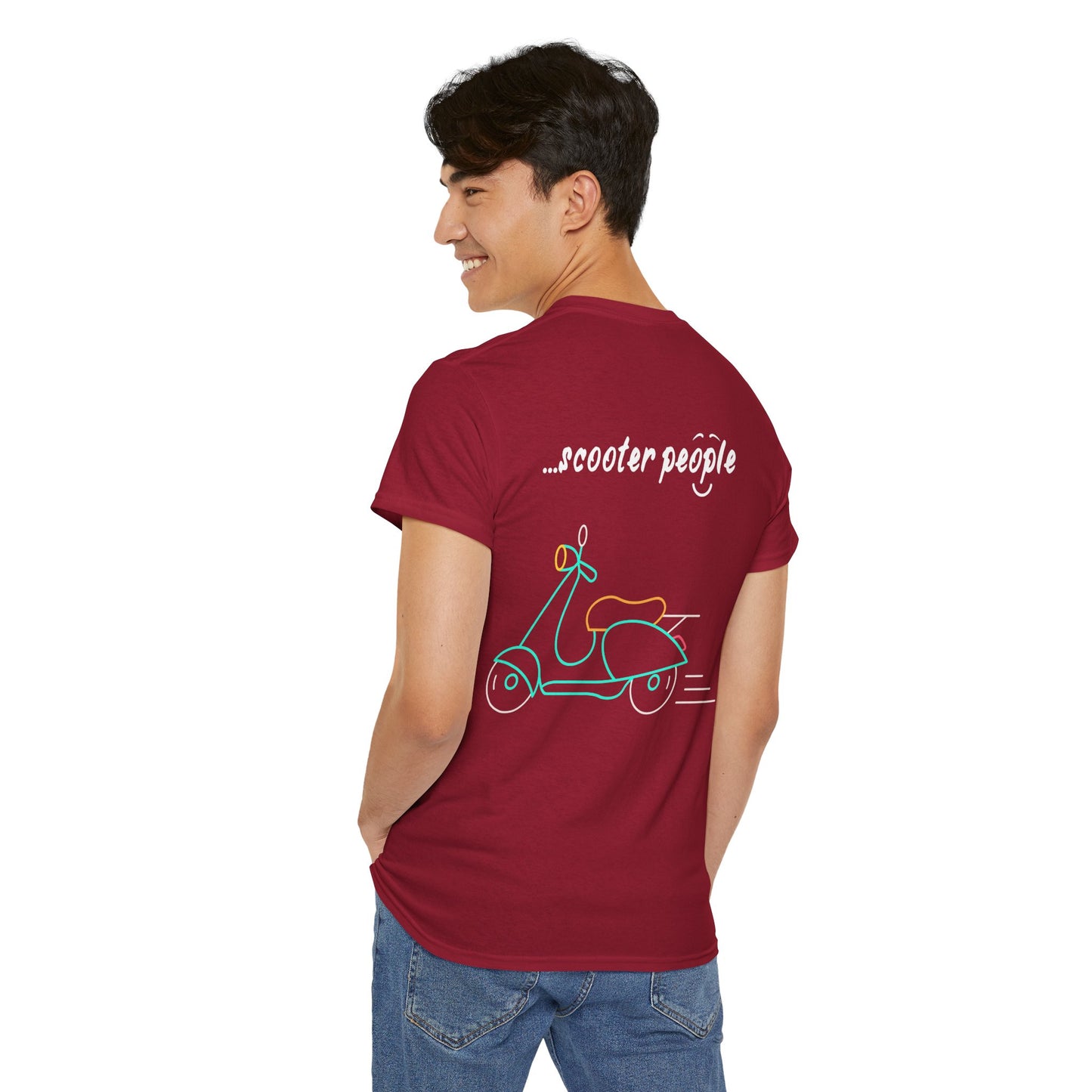 'i am...scooter people part 2" Unisex Heavy Cotton Tee